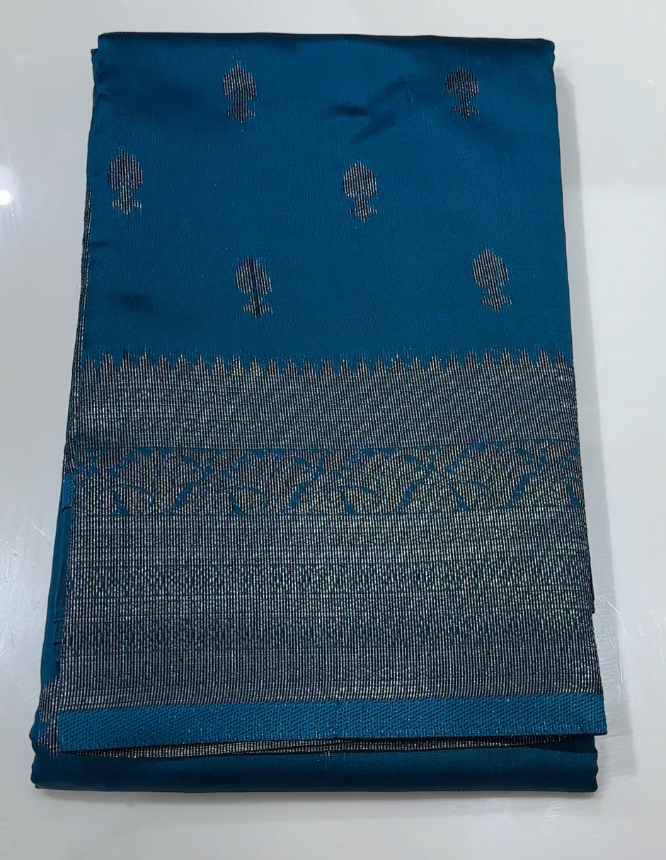 SEMI SILK SAREES - IHA 25114