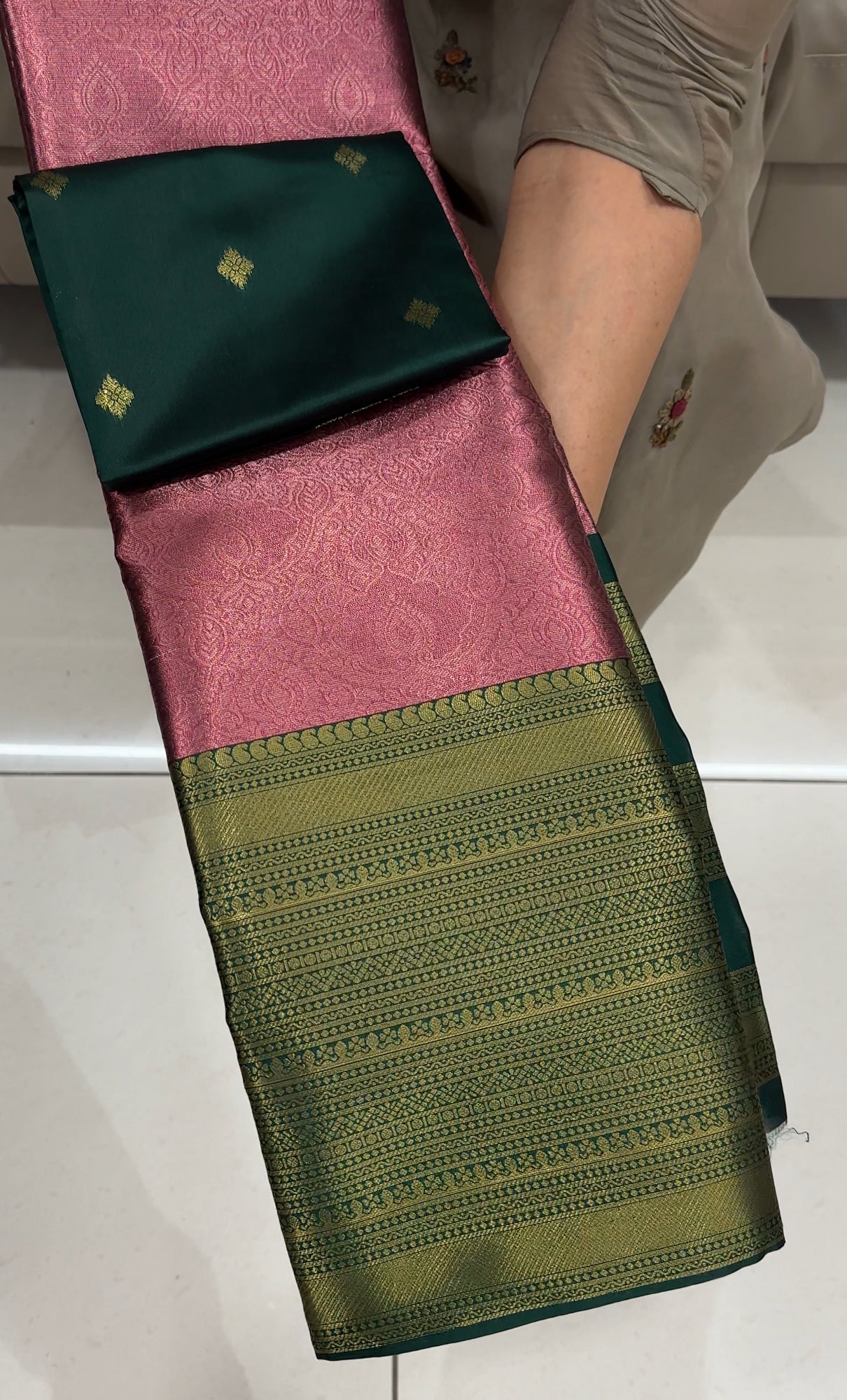 TISSUE UNSTITCHED DHVANI SETS MATERIAL - IHA 25799