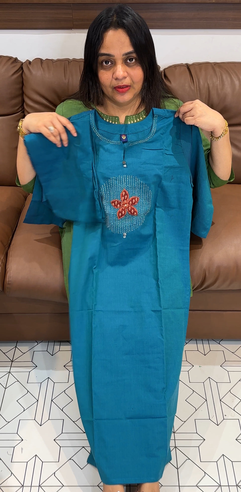 HANDLOOM COTTON TOP AND BOTTOM - IHA 20502