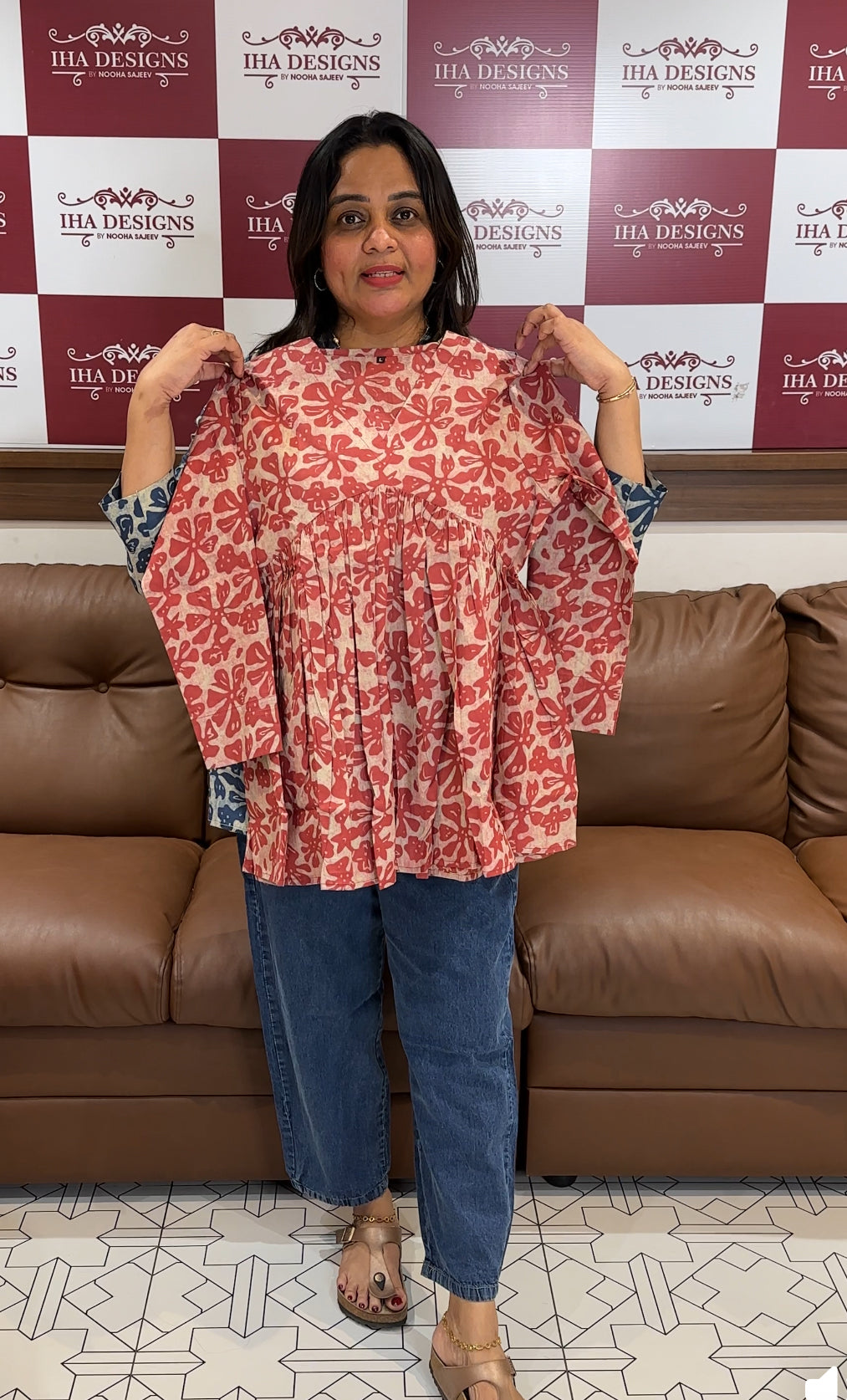 COTTON SHORT TOPS - IHA 27226
