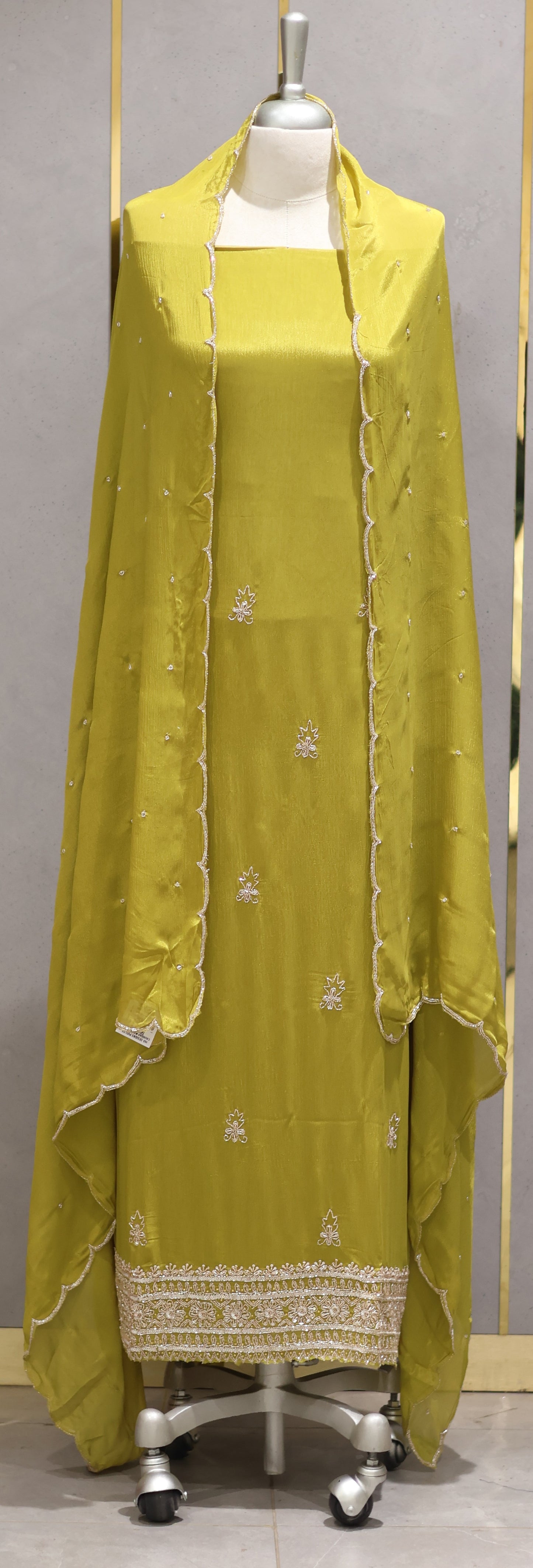 PARTY WEAR UNSTICHED SALWAR SUITS - IHA 26787