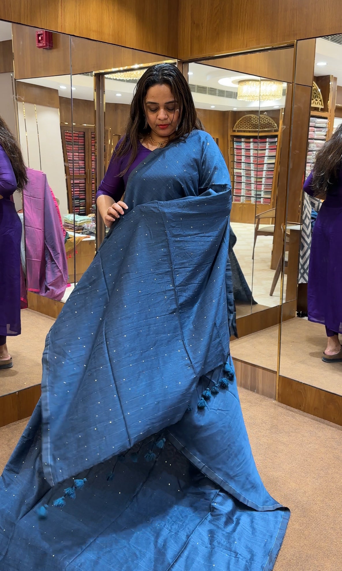 COTTON SAREES - IHA 21280