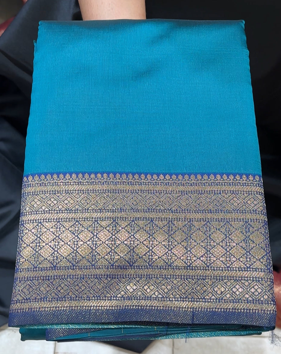 SEMI SILK SAREES - IHA 22840