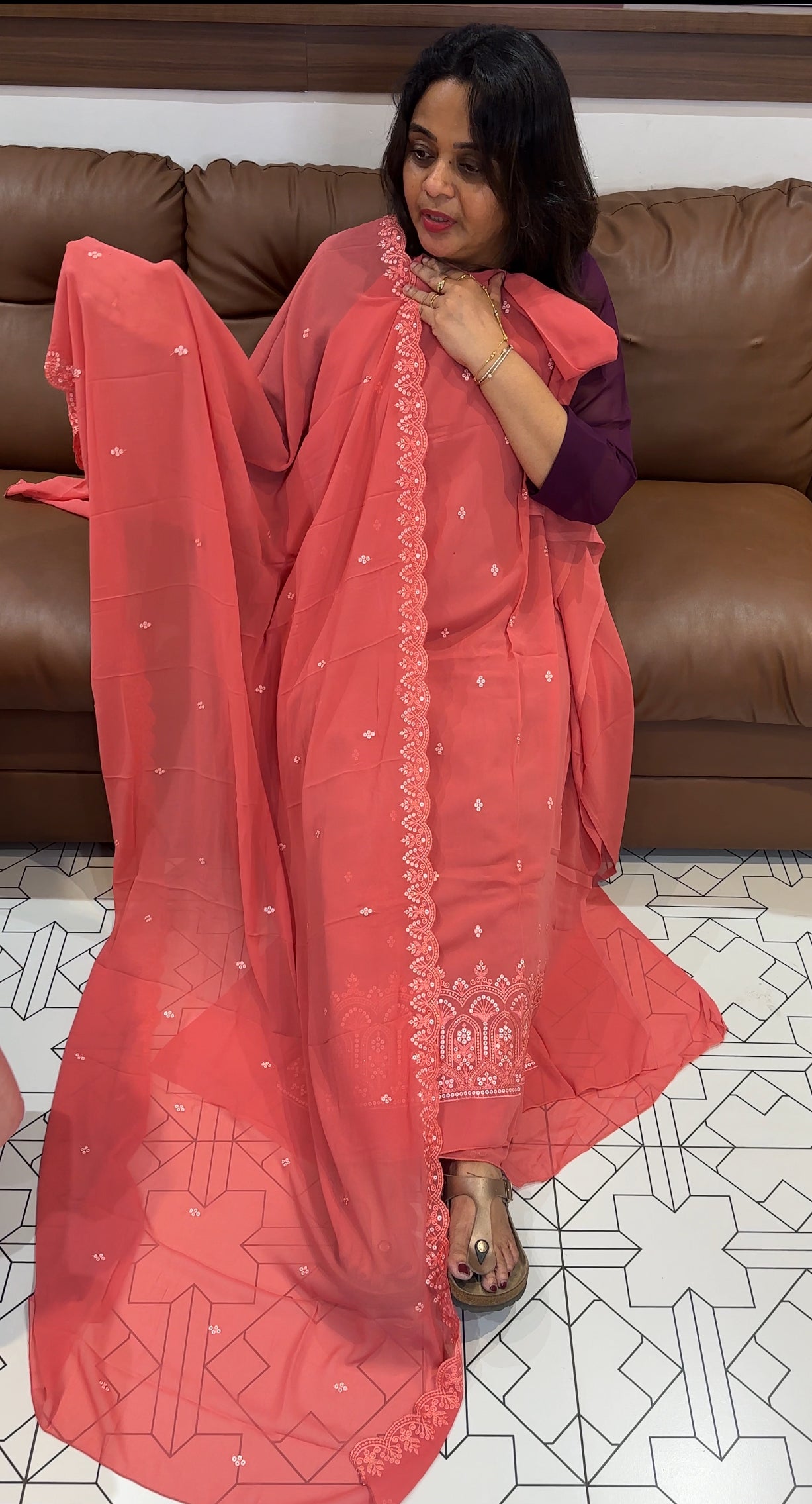 BUDGET BUY UNSTITCHED SALWAR SUITS - IHA 26367