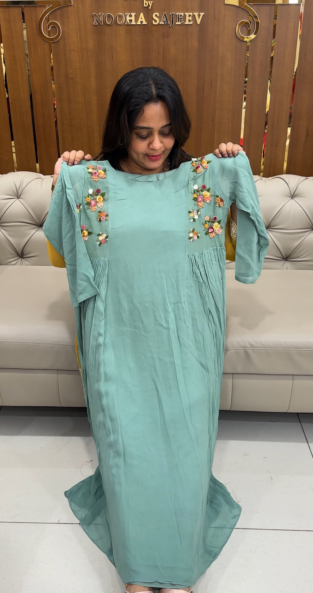 READY TO WEAR LONG A-LINE TOPS - IHA 26960