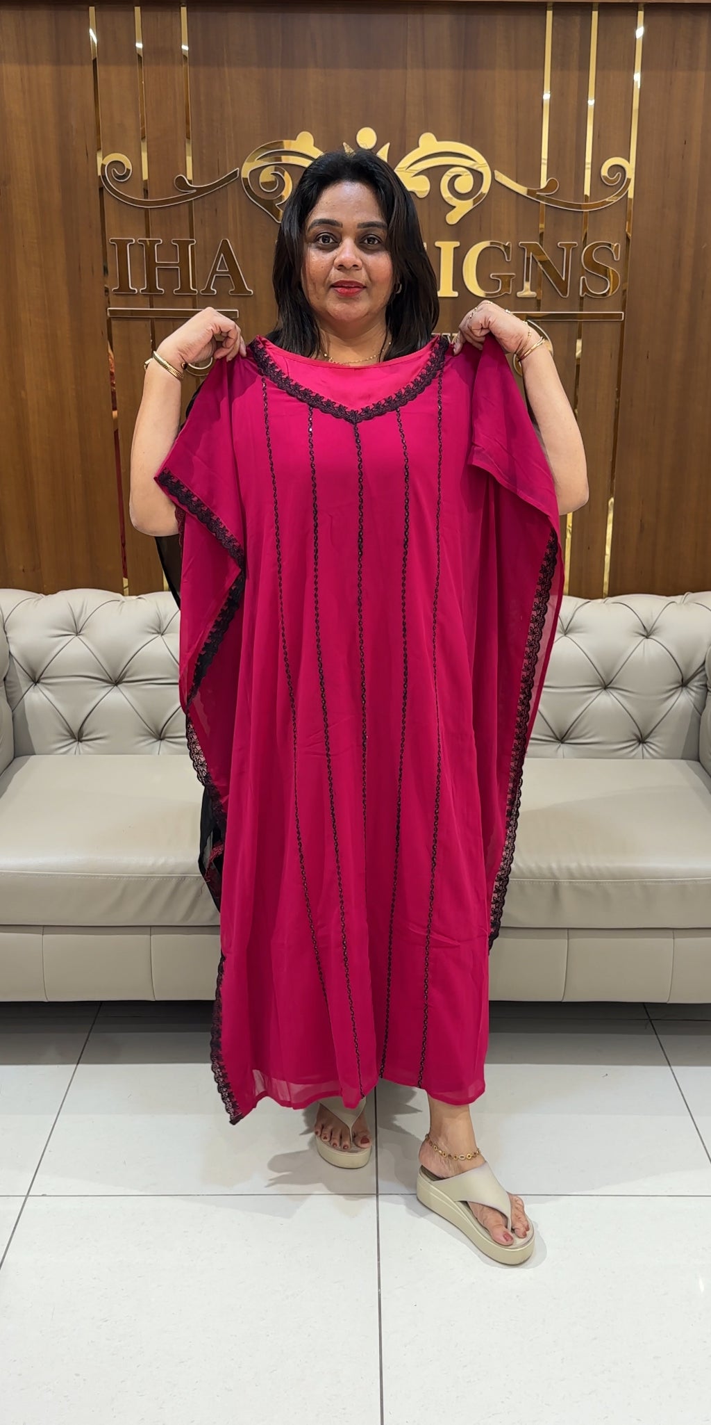 IHA'S IN-HOUSE KAFTAN TOPS - IHA 24842