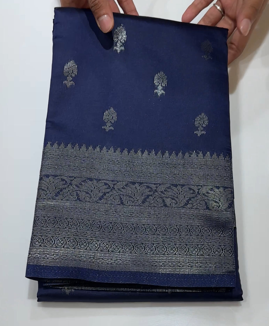 SEMI SILK SAREES - IHA 25114