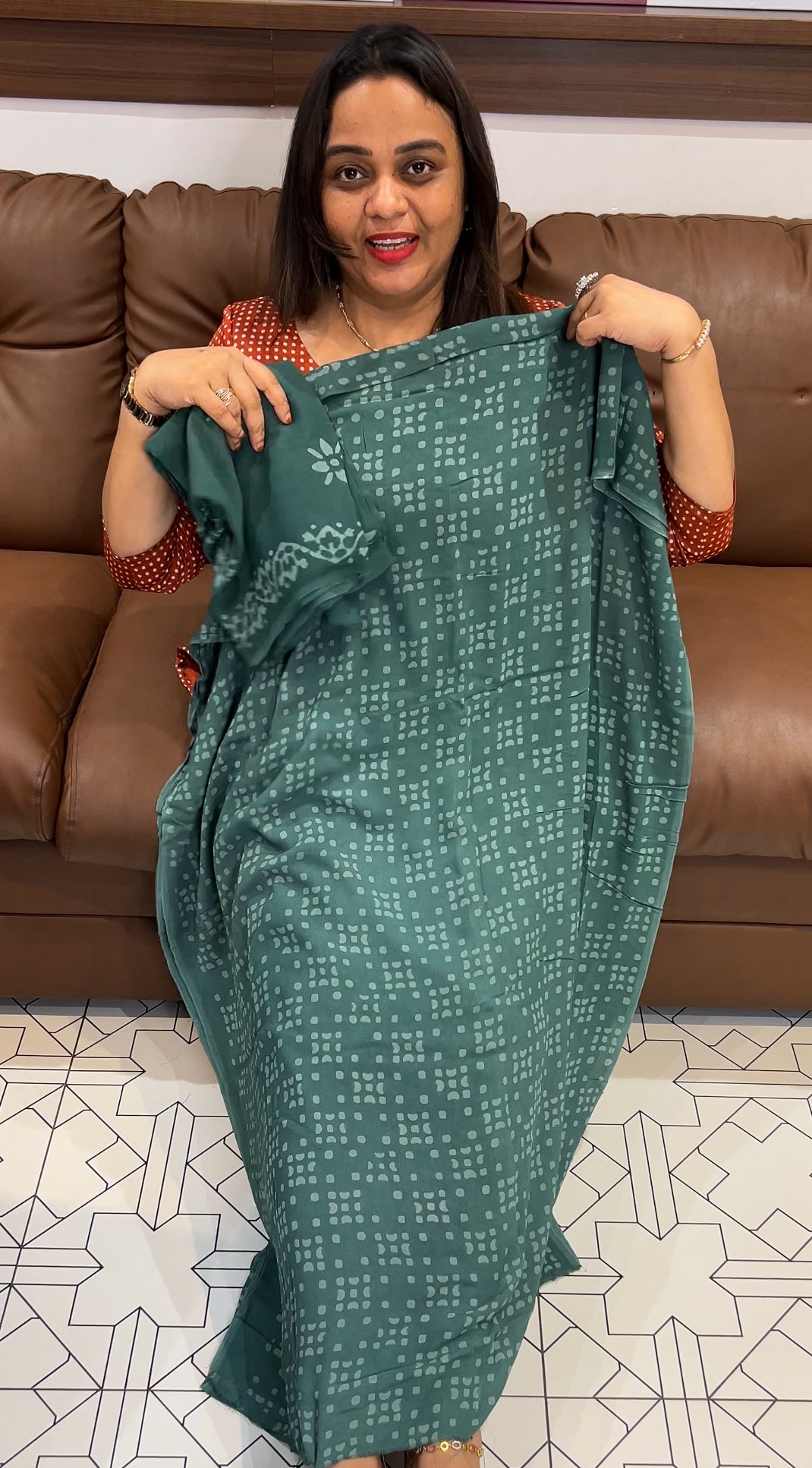 BATIK PRINTED UNSTITCHED SALWAR SUITS - IHA 22800