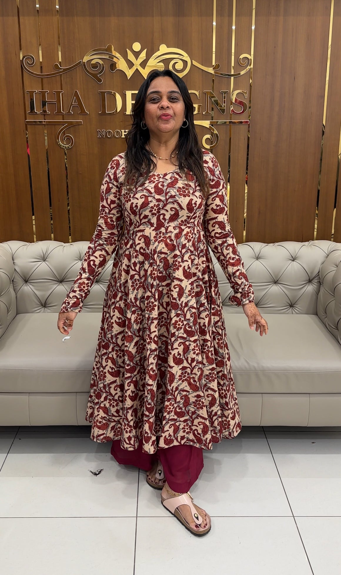 IHA'S IN-HOUSE ANARKALI TOPS - IHA 27386