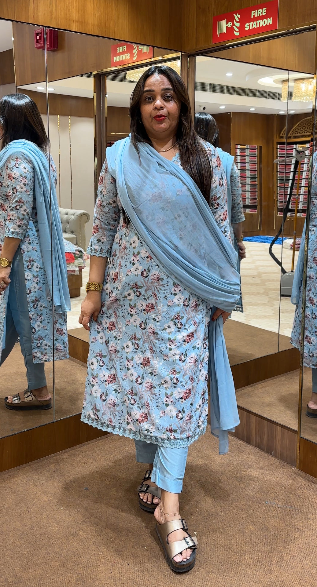 COTTON HAKOBA UNSTITCHED SALWAR SUITS - IHA 22189