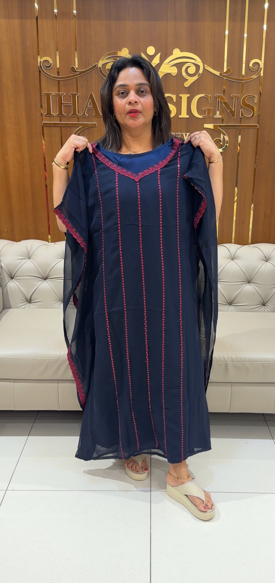 IHA'S IN-HOUSE KAFTAN TOPS - IHA 24842