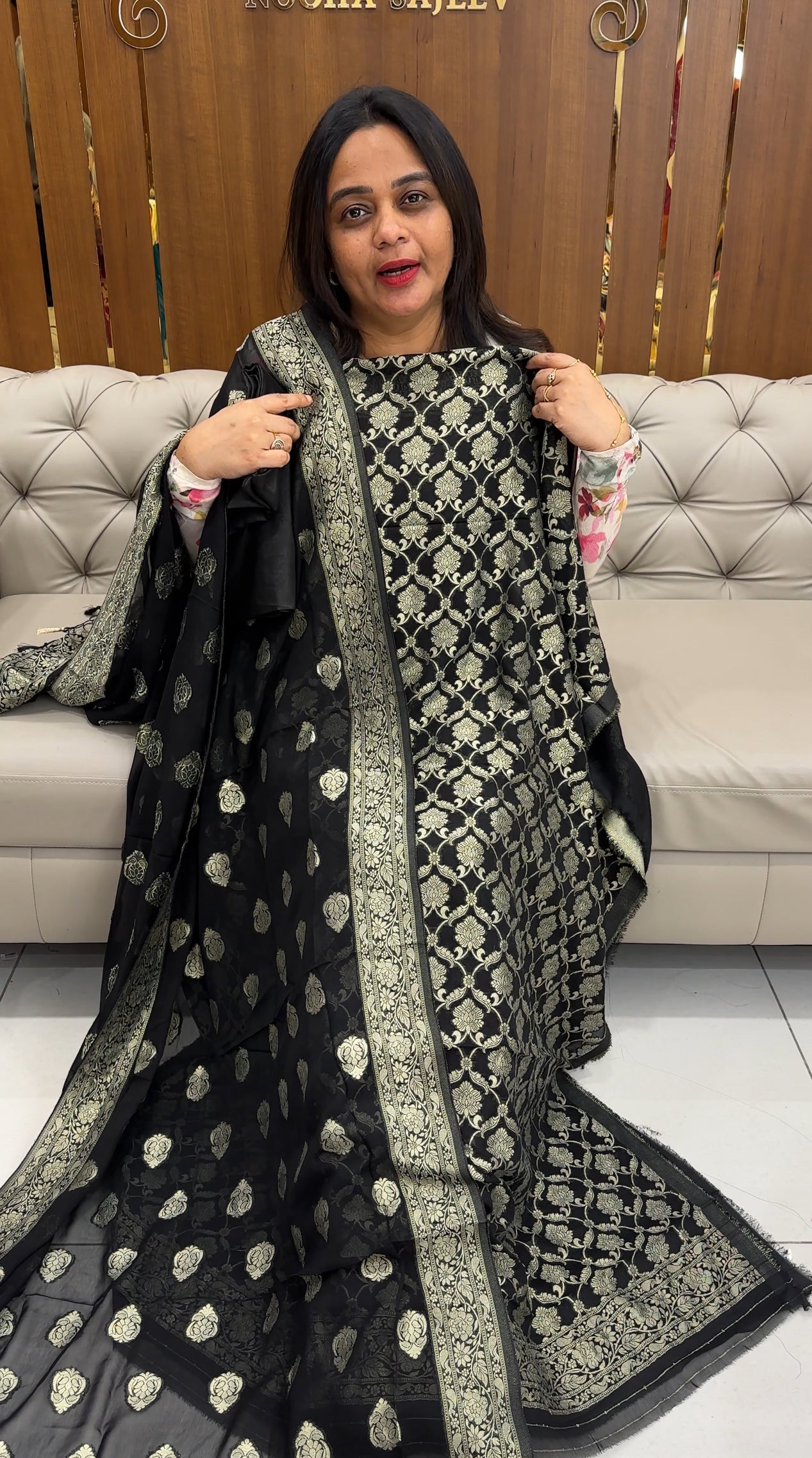 GEORGETTE UNSTIITCHED SALWAR SUITS - IHA 26073