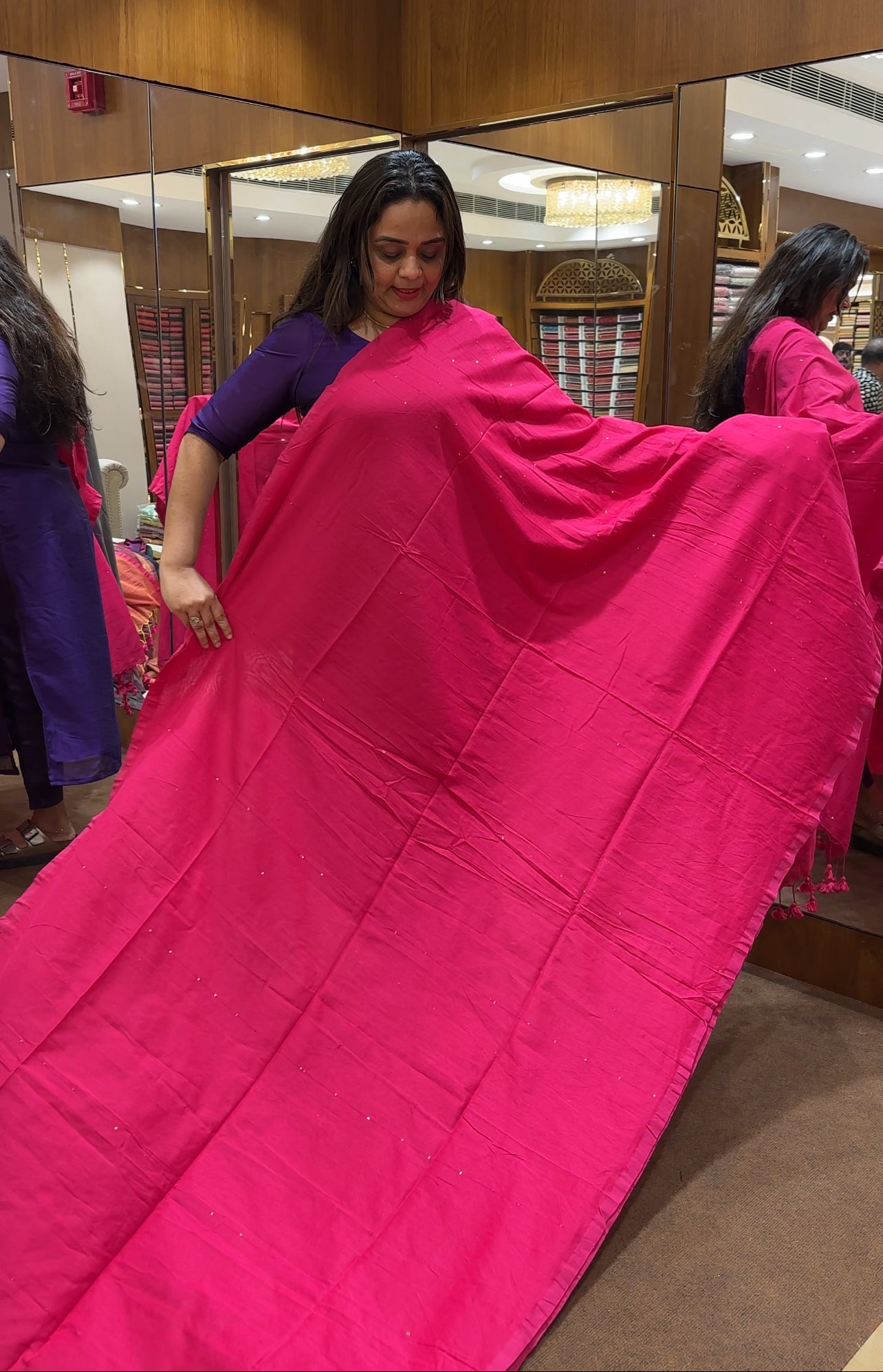 COTTON SAREES - IHA 21280