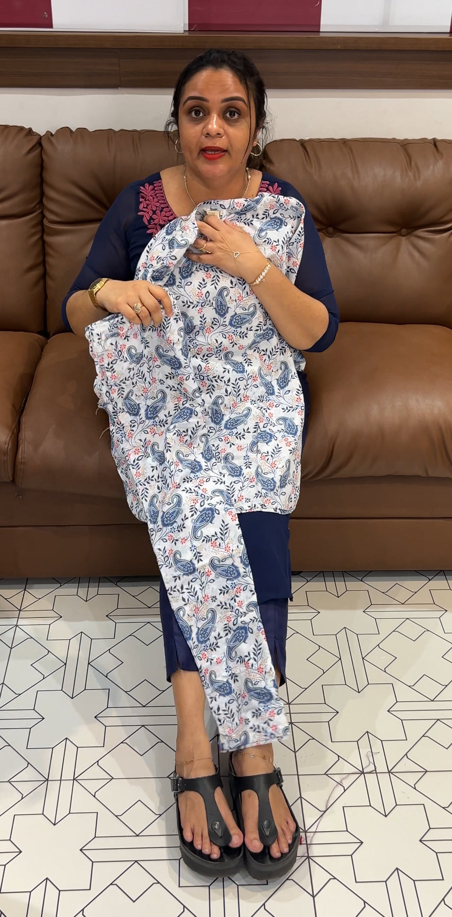COTTON PRINTED SHORT CO-ORDS SETS - IHA 22875