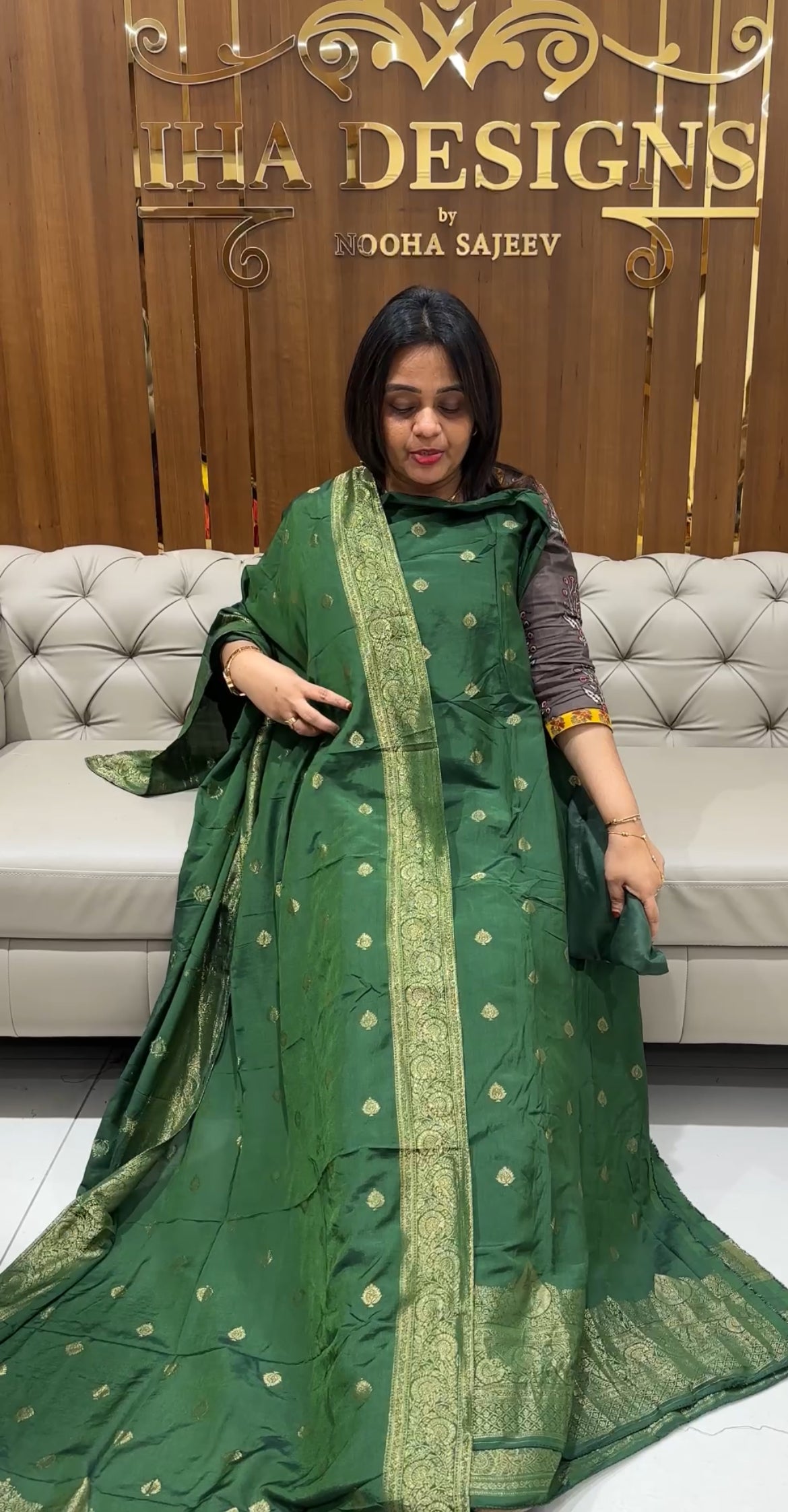 FORWARD BANARASI UNSTITCHED SALWAR SUITS - IHA 24425