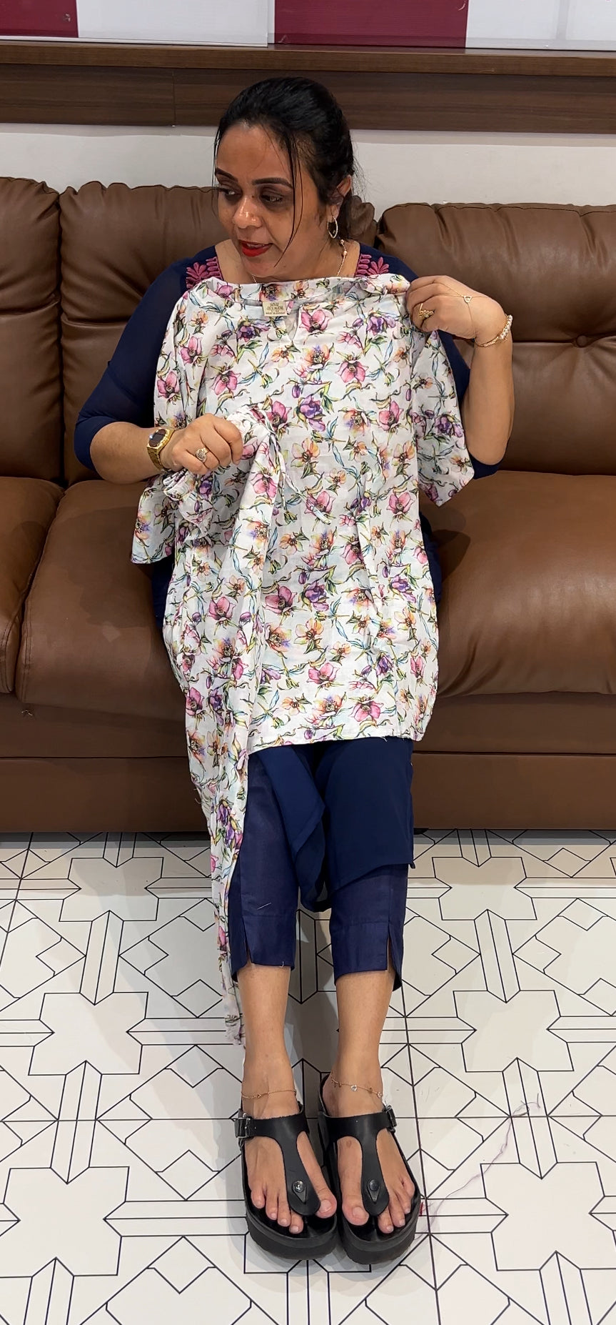 COTTON PRINTED SHORT CO-ORDS SETS - IHA 22875