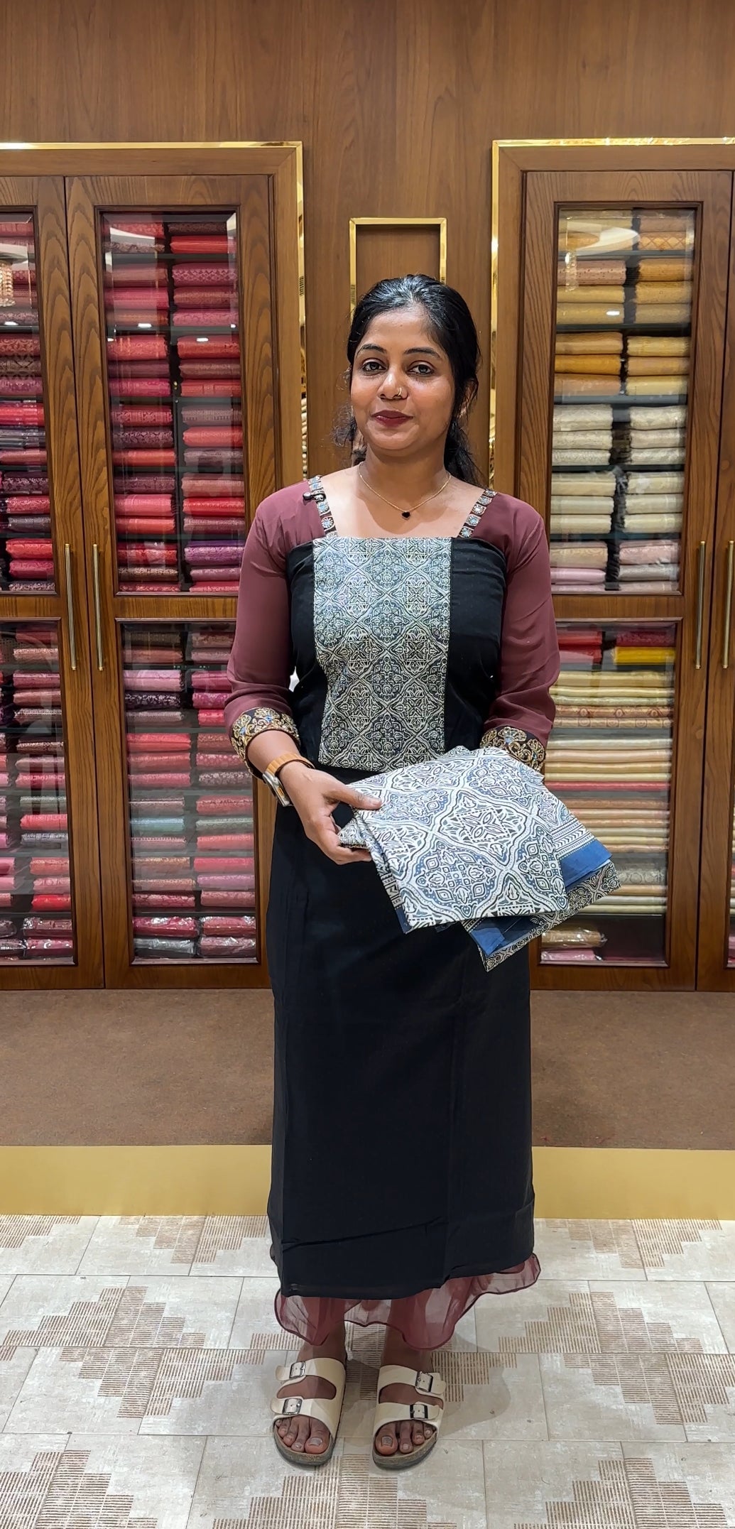 BUDGET BUY UNSTITCHED SALWAR SUITS- IHA 22089