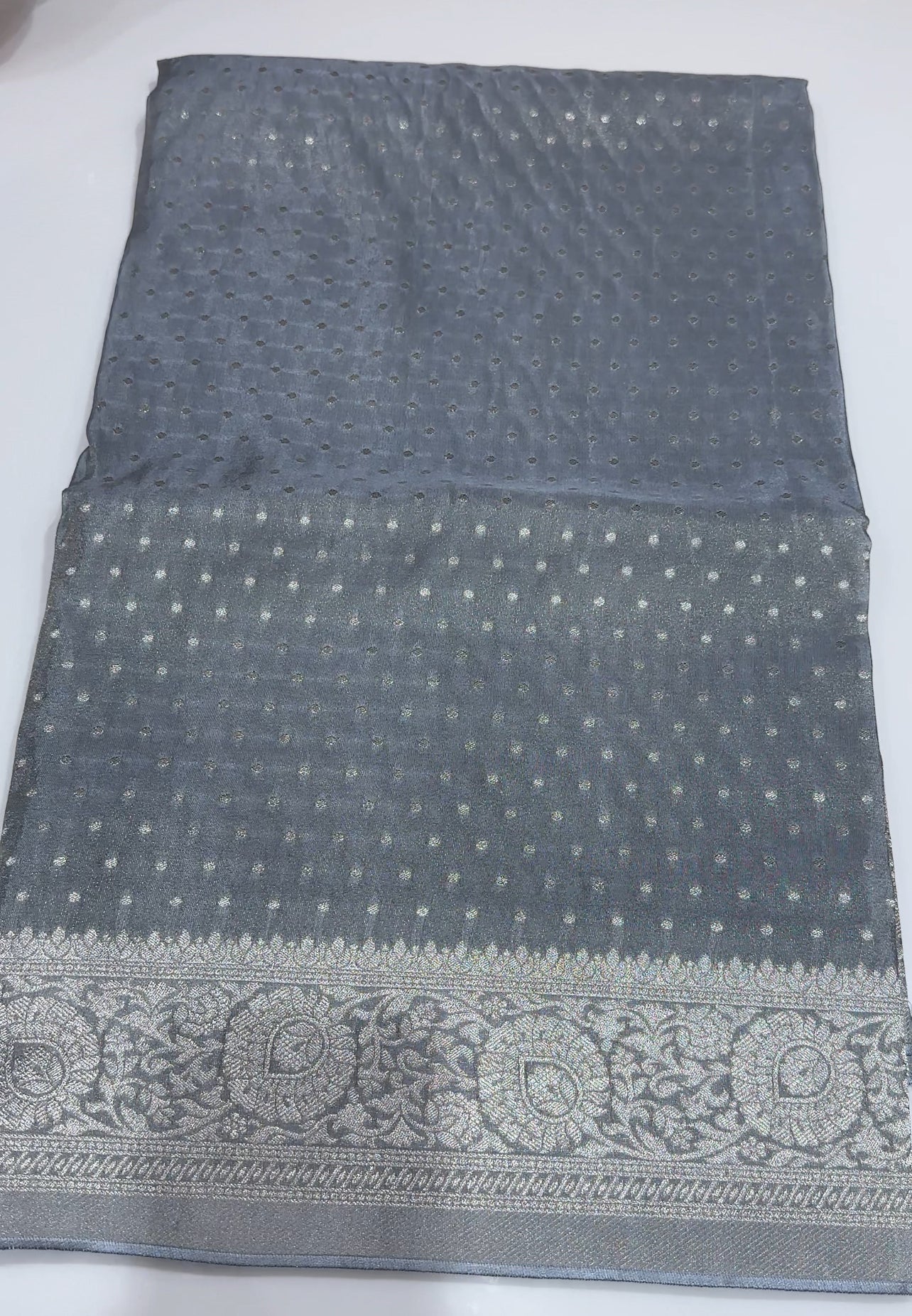 TISSUE BANARASI SAREES - IHA 24927
