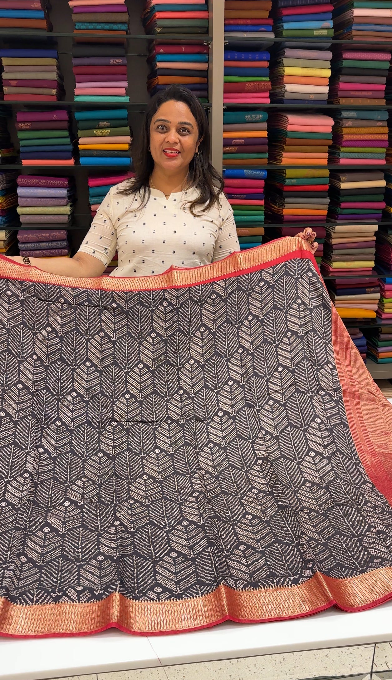 PRINTED MODAL SAREES - IHA 25469