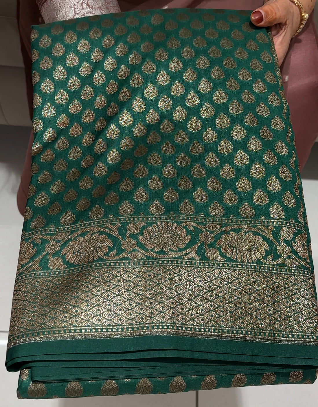 KATAN BANARASI SAREES - IHA 23909