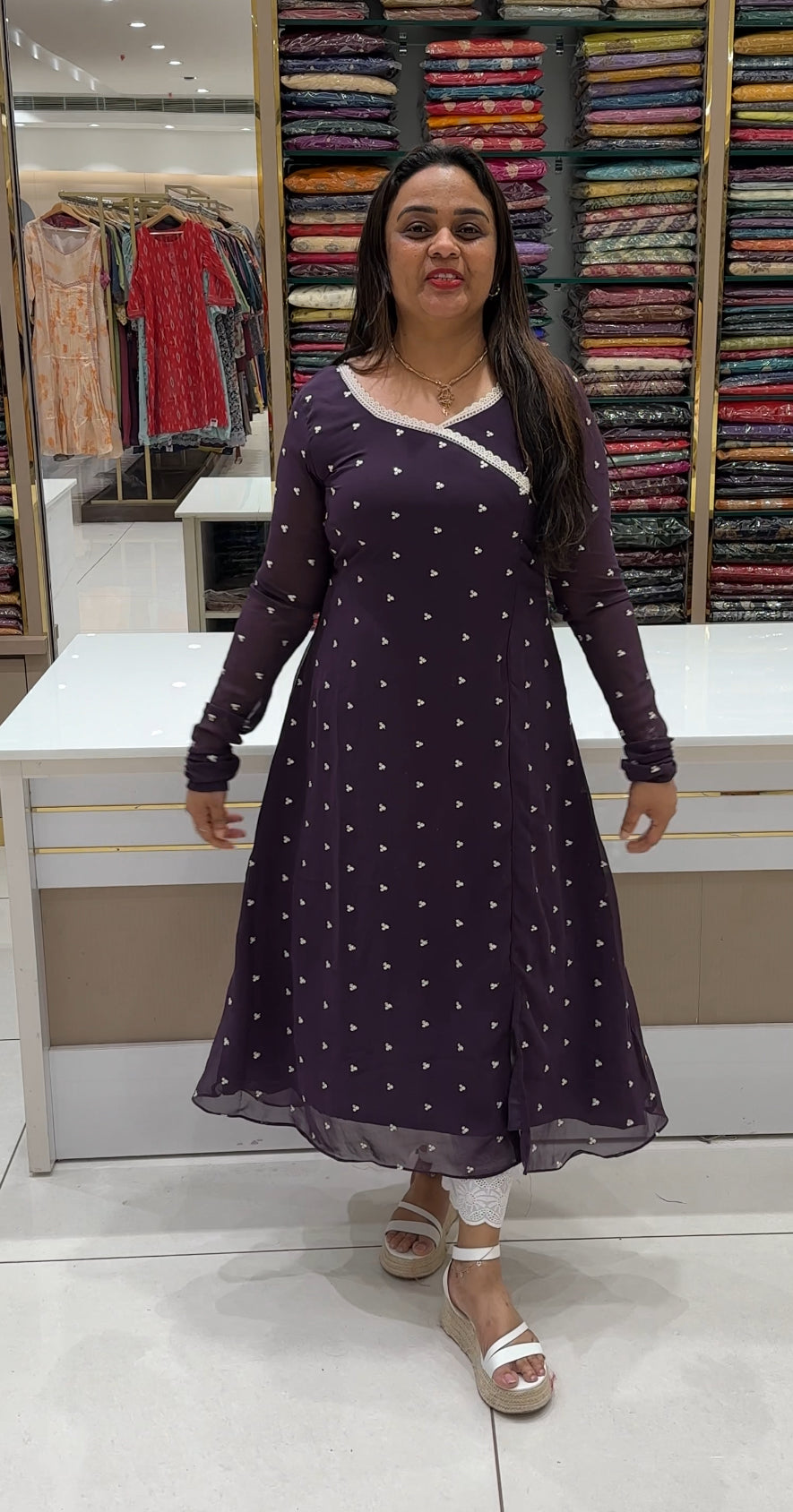 IHA'S IN-HOUSE DESIGNER A-LINE TOPS - IHA 21553