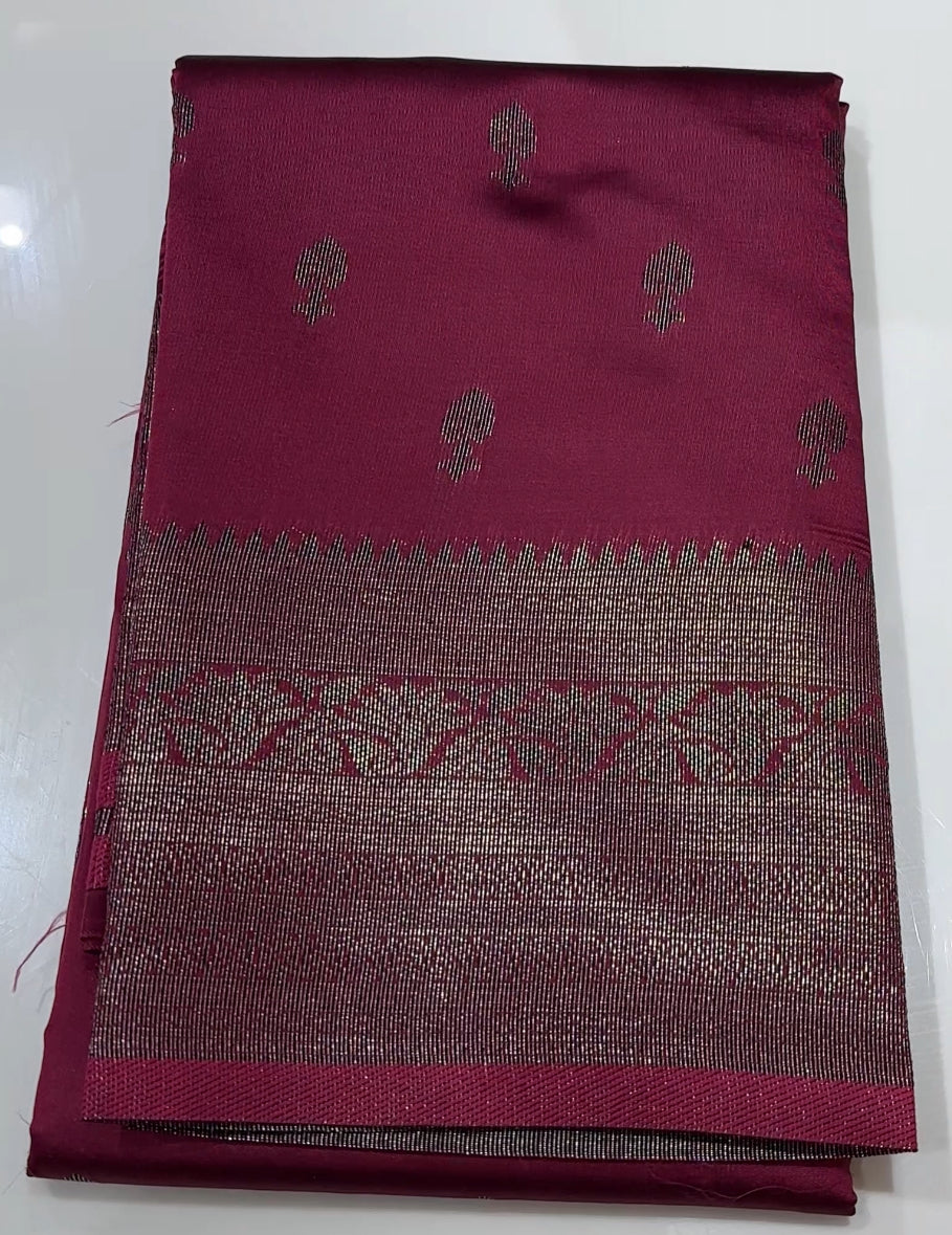 SEMI SILK SAREES - IHA 25114