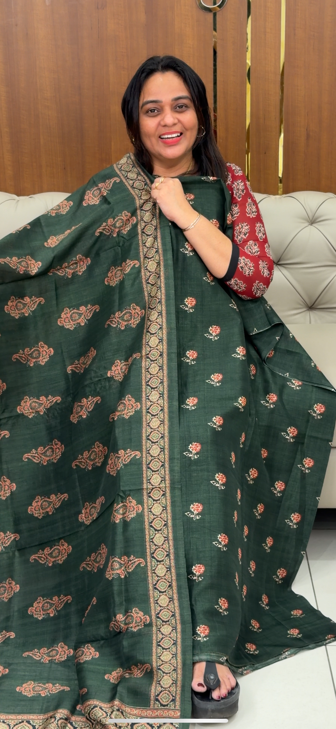 SEMI SILK UNSTITCHED SALWAR SUITS - IHA 29005