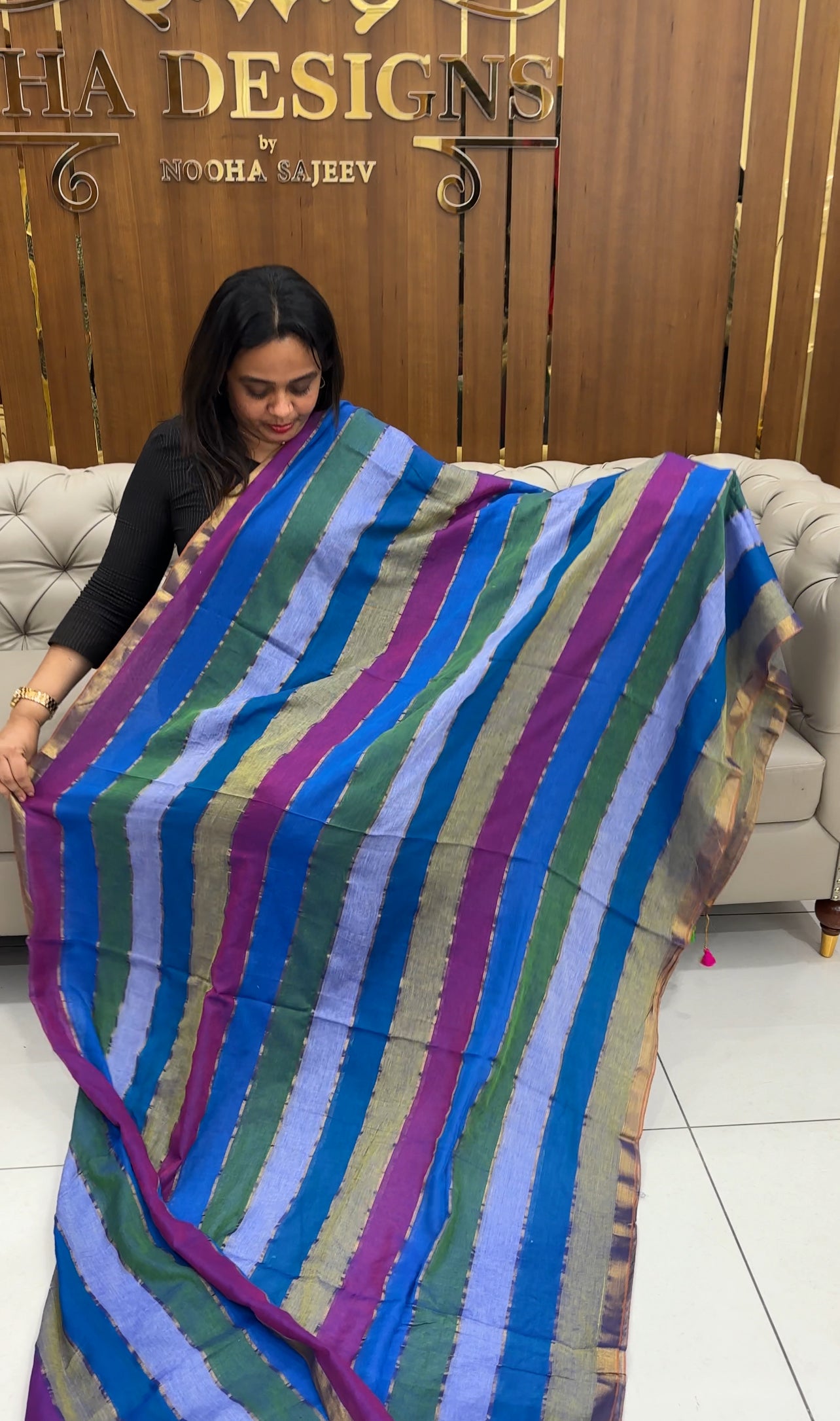 MUL COTTON SAREES - IHA 26362