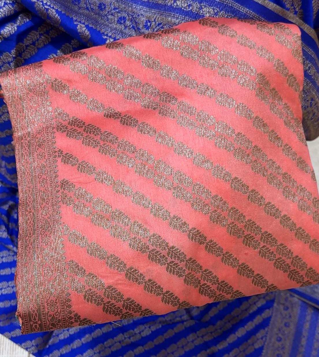 SEMI KATAN SAREES - IHA 21720