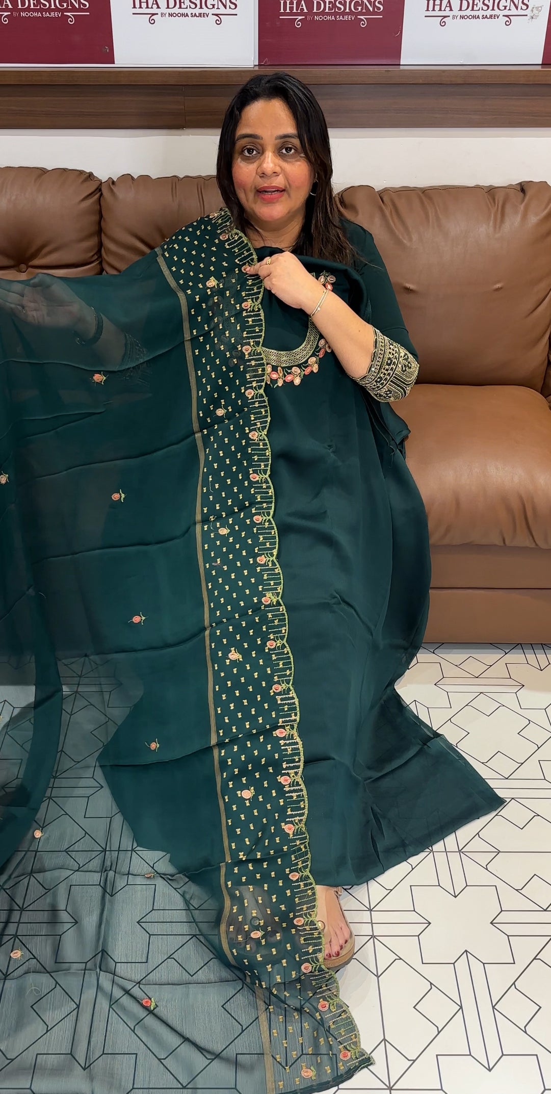 BUDGET BUY UNSTITCHED SALWAR SUITS - IHA 27332