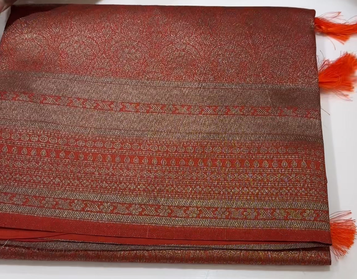 SEMI KATAN SAREES - IHA 26015