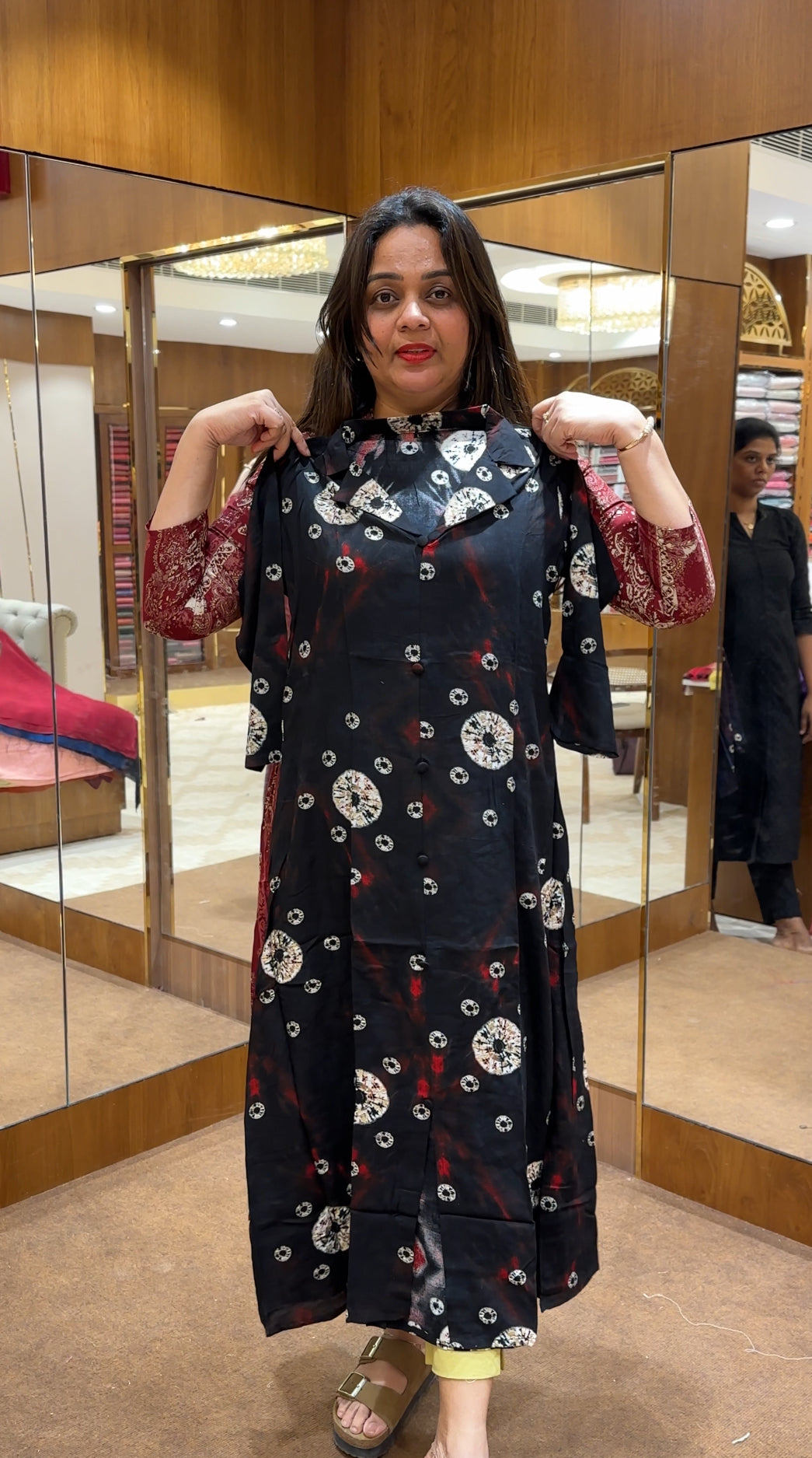 BUDGET BUY LONG A-LINE TOPS - IHA 21431