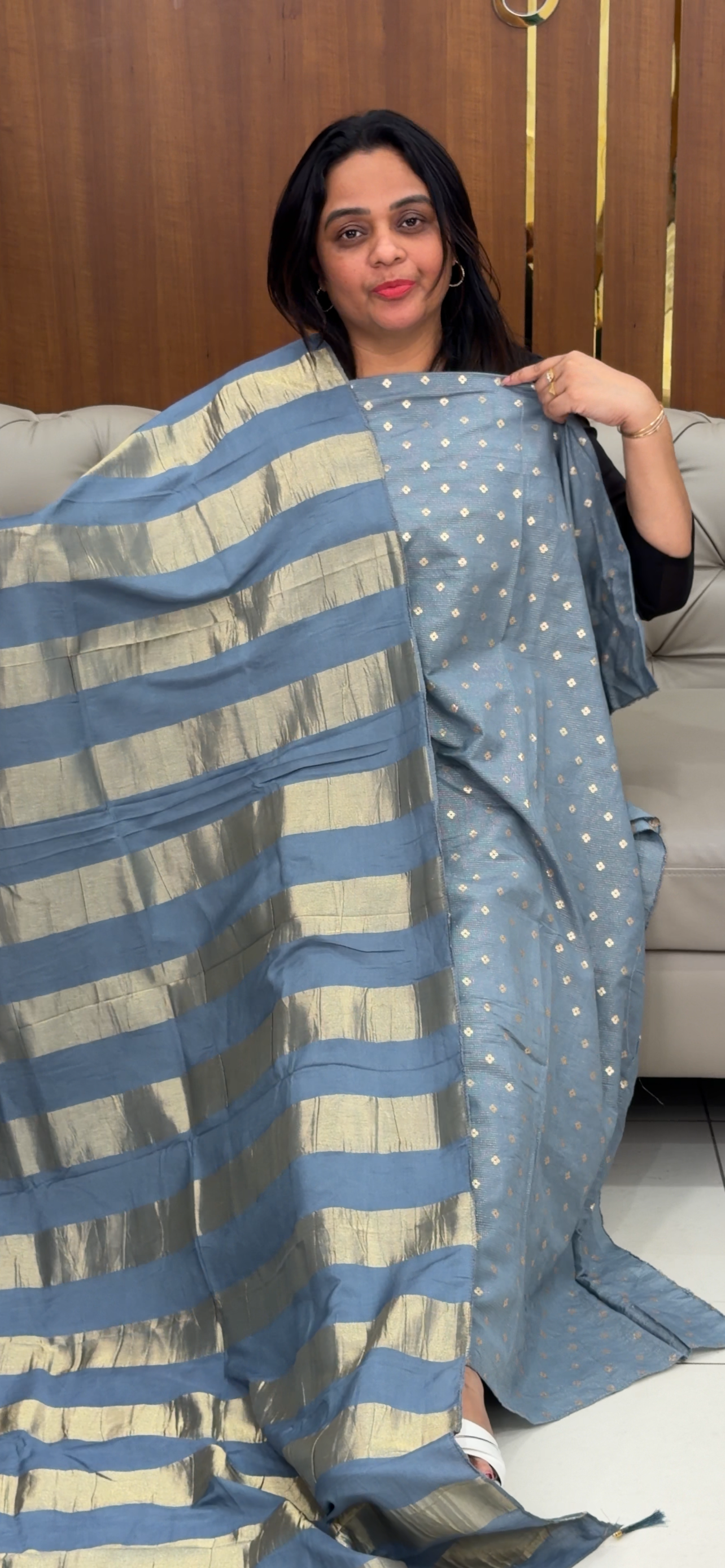 BANARASI UNSTITCHED SALWAR SUITS - IHA 29317