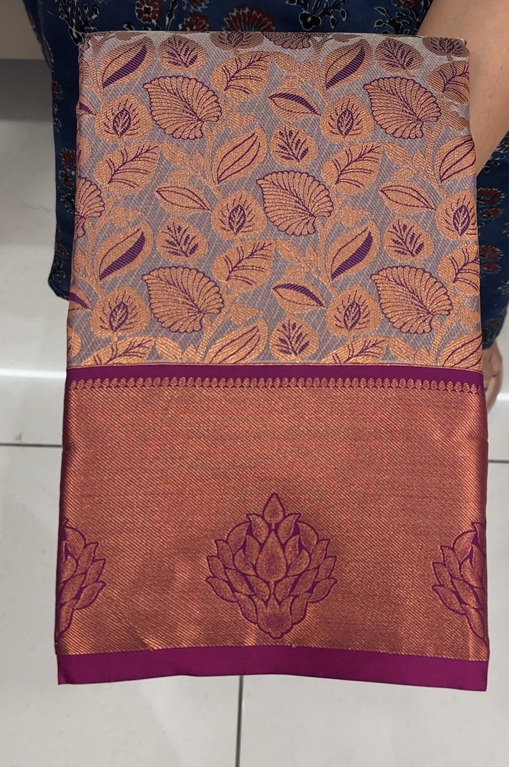 BROCADE SILK SAREES - IHA 26930