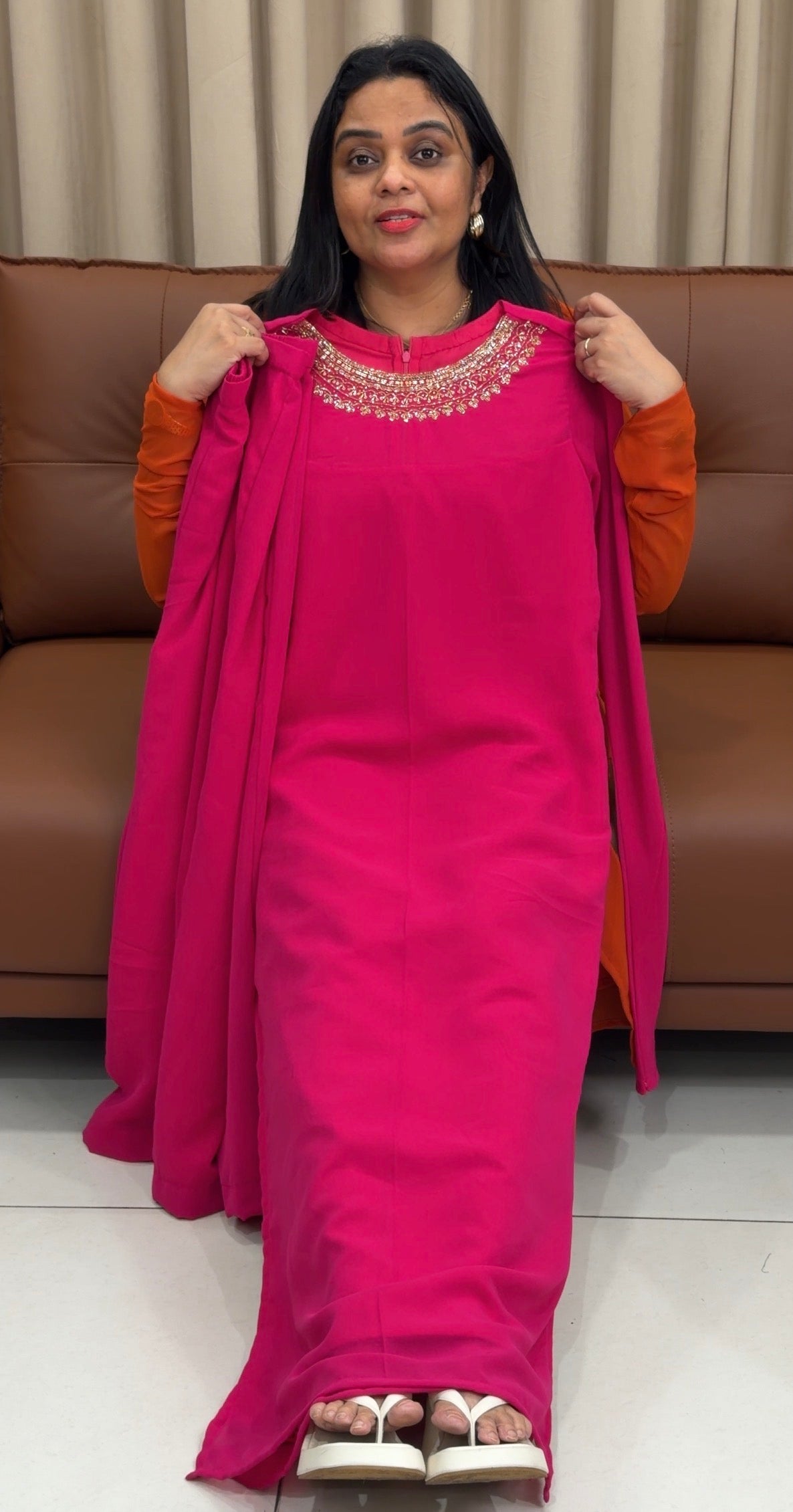 IHA'S IN-HOUSE HANDWORKED ALINE CO-ORDS SETS - IHA 33509