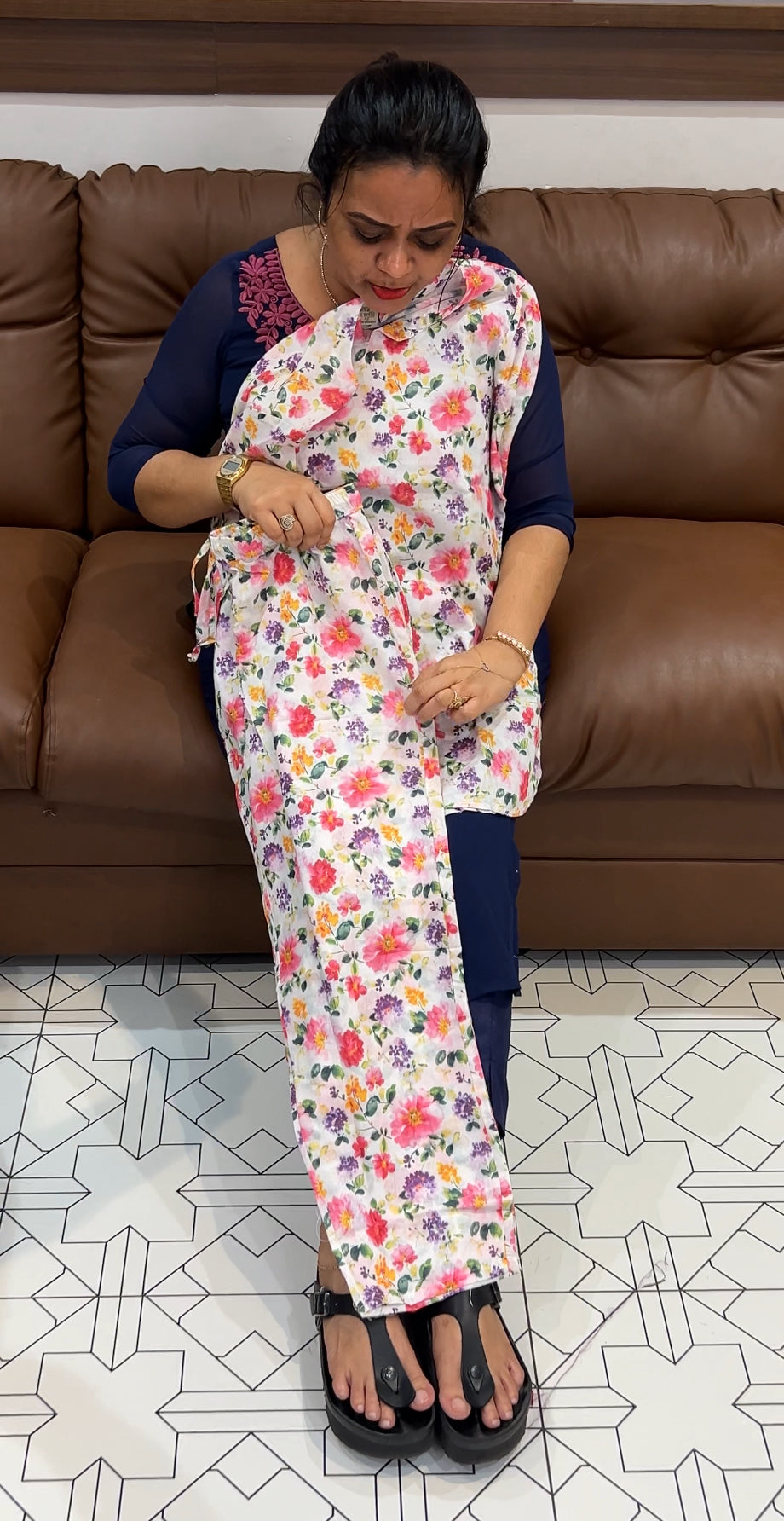 COTTON PRINTED SHORT CO-ORDS SETS - IHA 22875