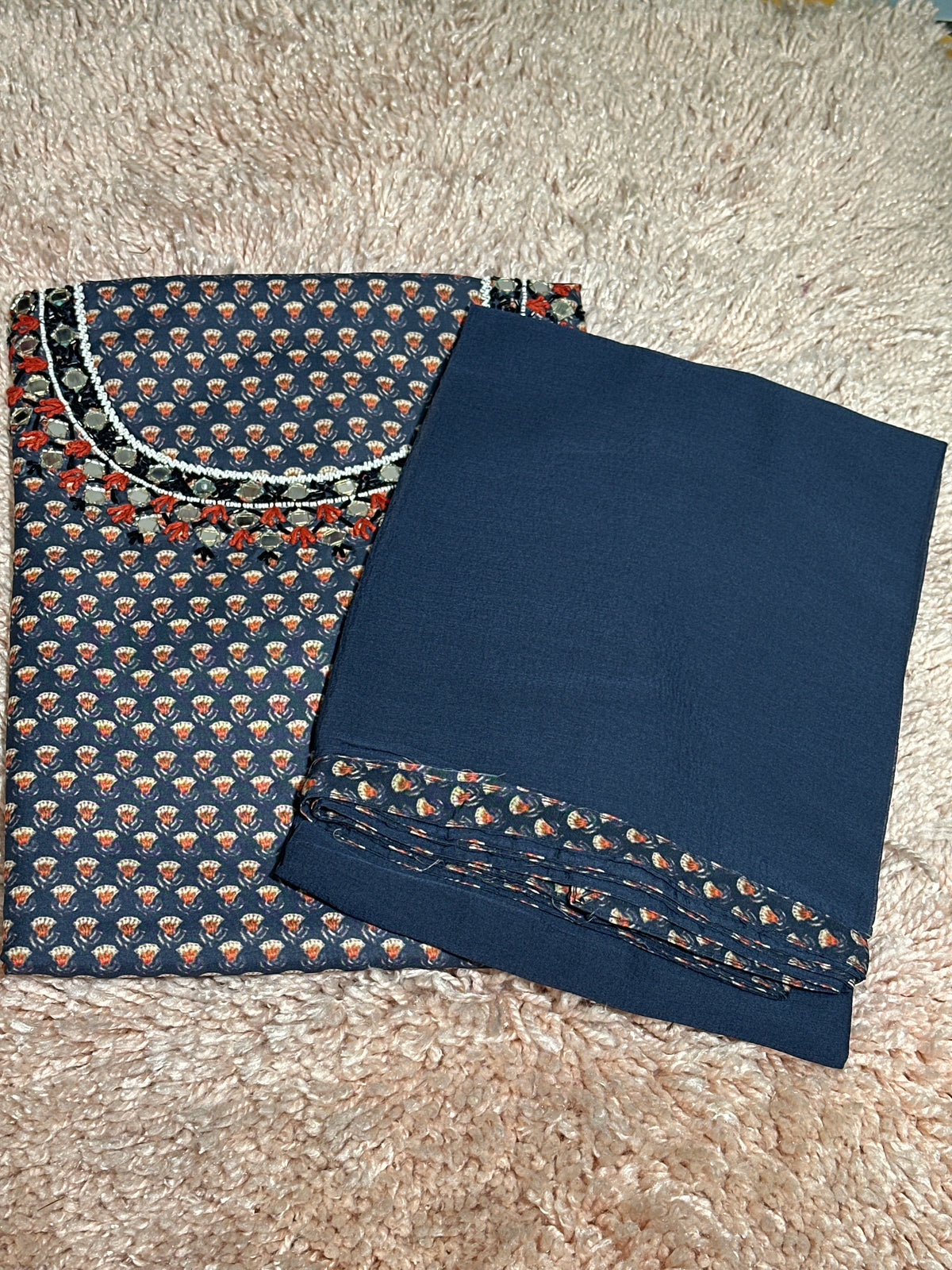 OFFER SALES UNSTITCHED SALWAR SUITS - IHA 35410