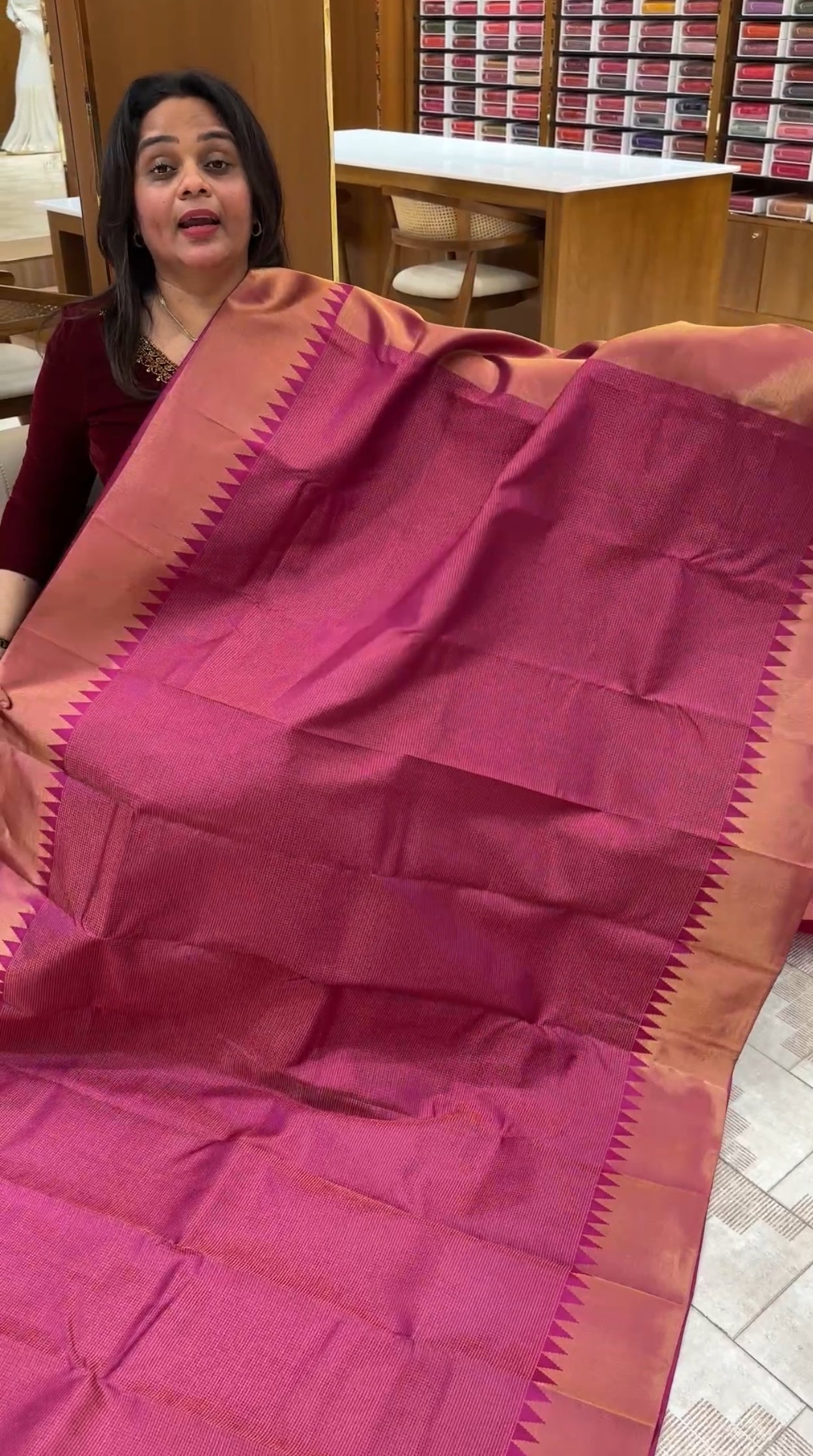 DESIGNER KANCHIPURAM SILK SAREES - IHA 25890
