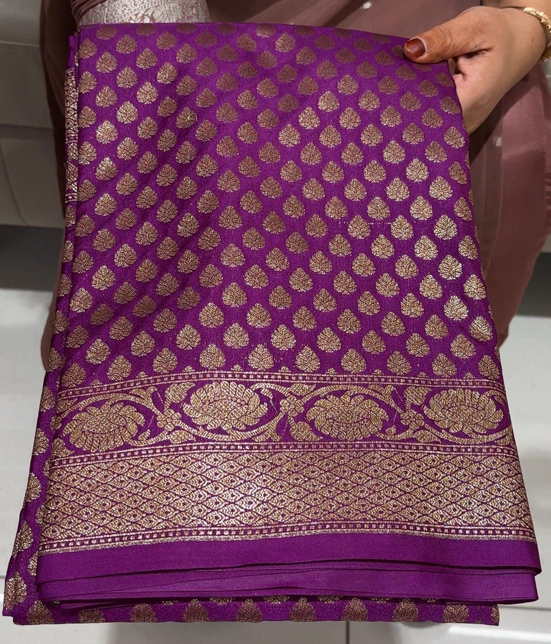 KATAN BANARASI SAREES - IHA 23909