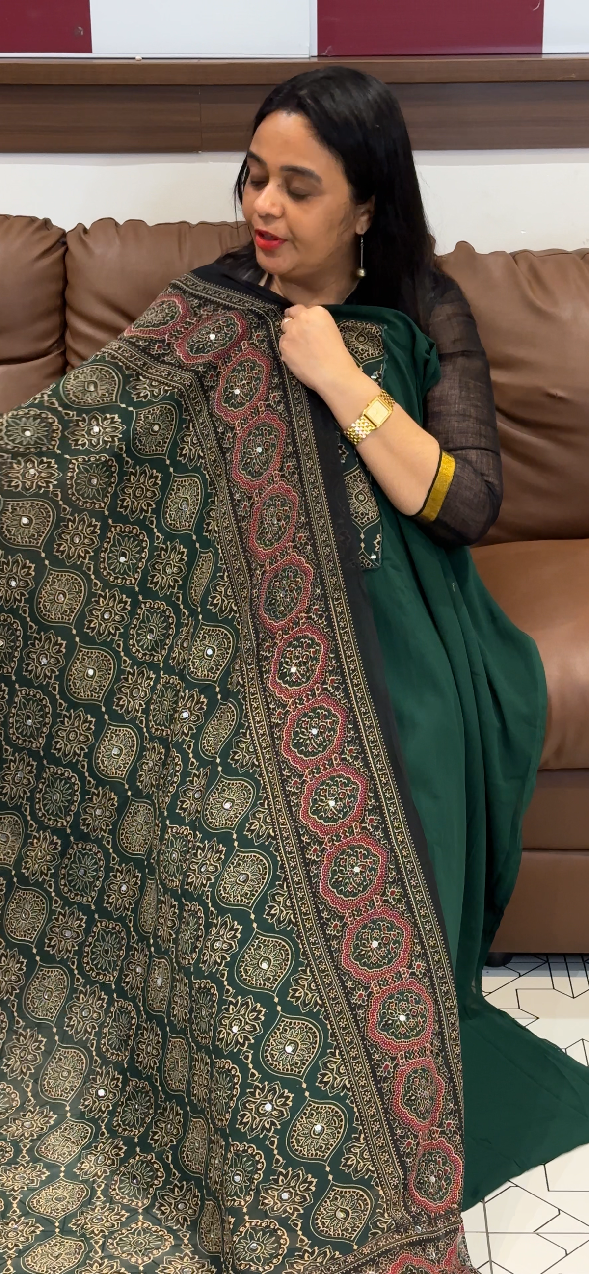 OFFER SALES UNSTITCHED SALWAR SUITS - IHA 35488