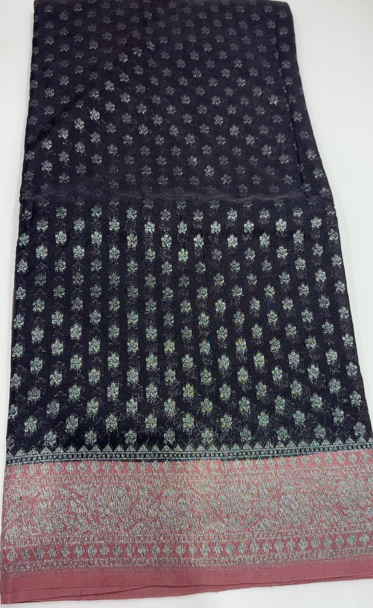 SEMI BANARASI SAREES - IHA 25468
