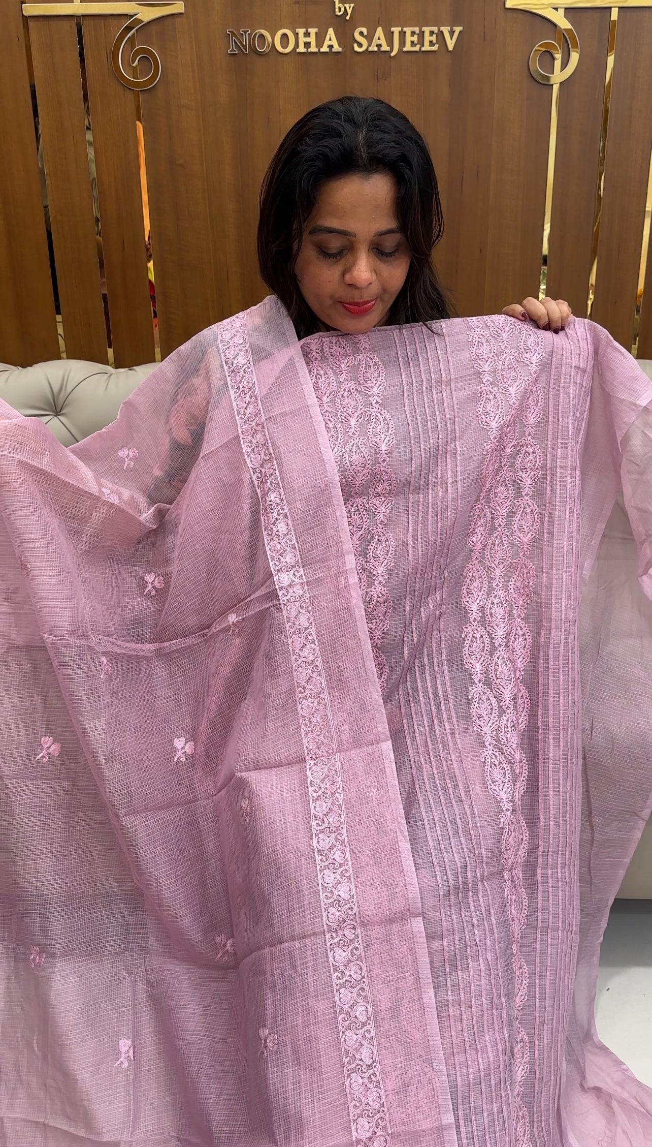 NET KOTA UNSTITCHED SALWAR SUITS - IHA 25724
