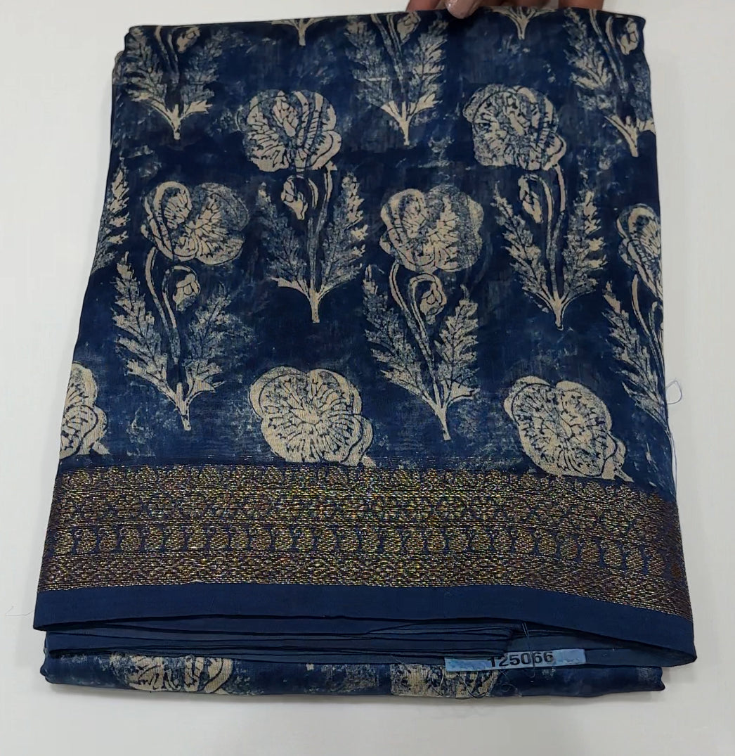CHANDERI SILK SAREES - IHA 25123