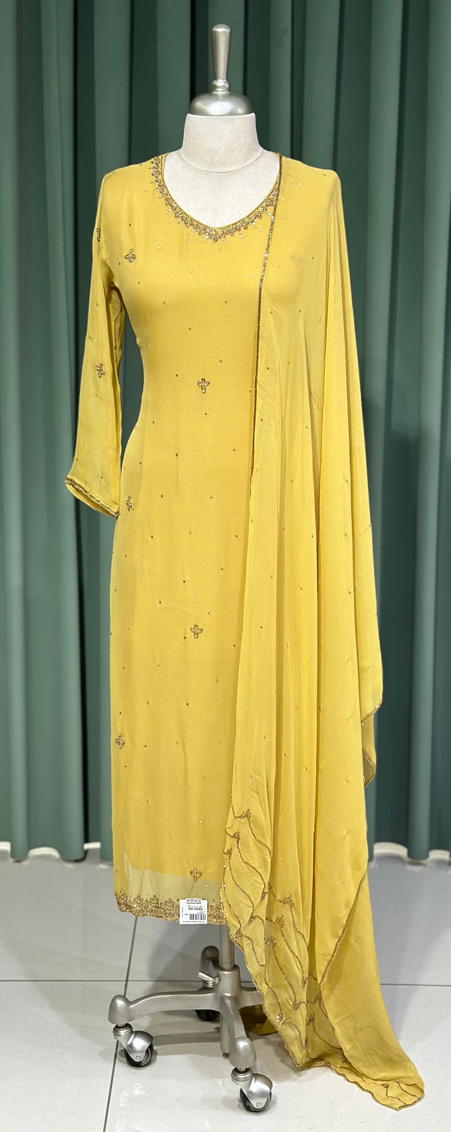 PARTY WEAR TOP, BOTTOM AND DUPATTA - IHA 27363