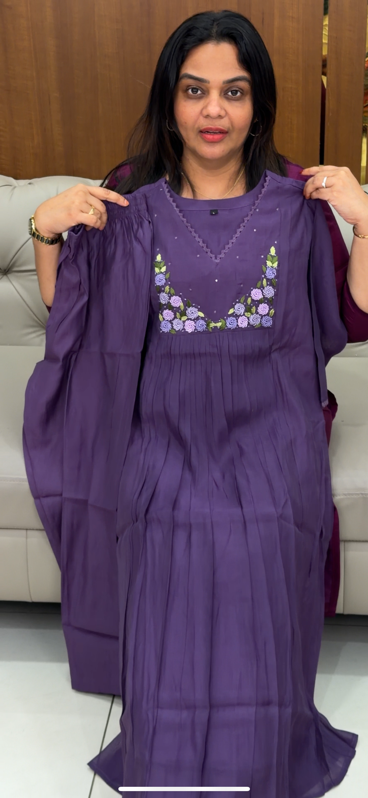 MALAI CHANDERI ALINE TOP AND BOTTOM - IHA 30606