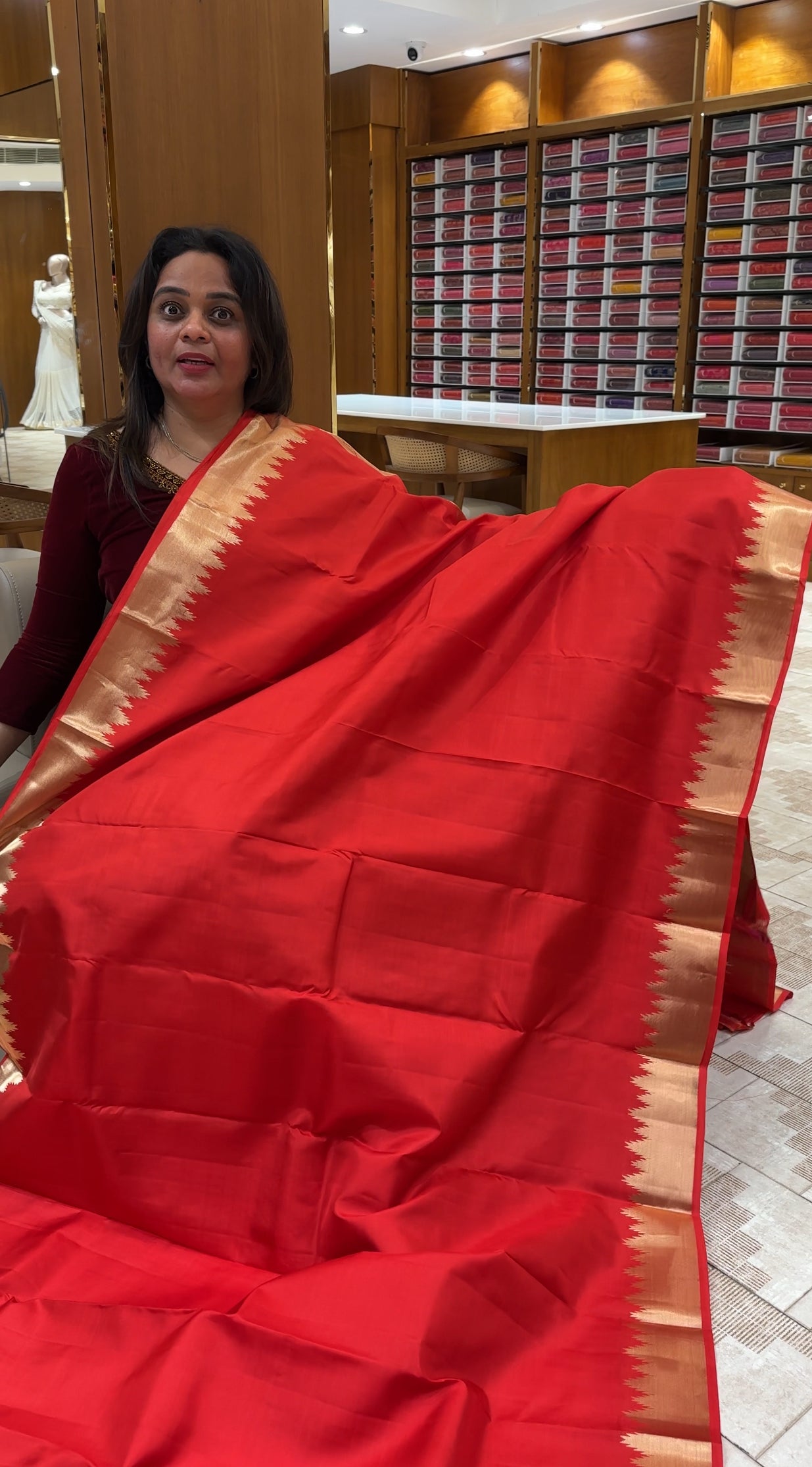 DESIGNER KANCHIPURAM SILK SAREES - IHA 25888