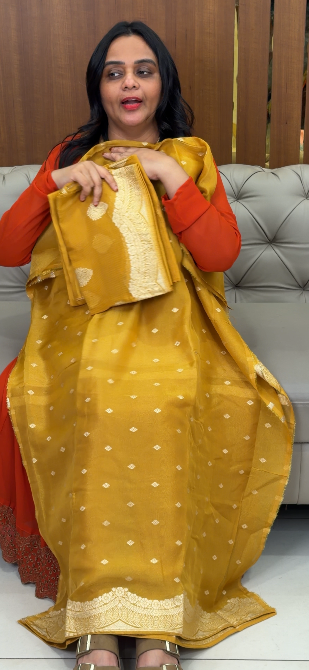 UNSTITCHED SALWAR SUITS - IHA 32571