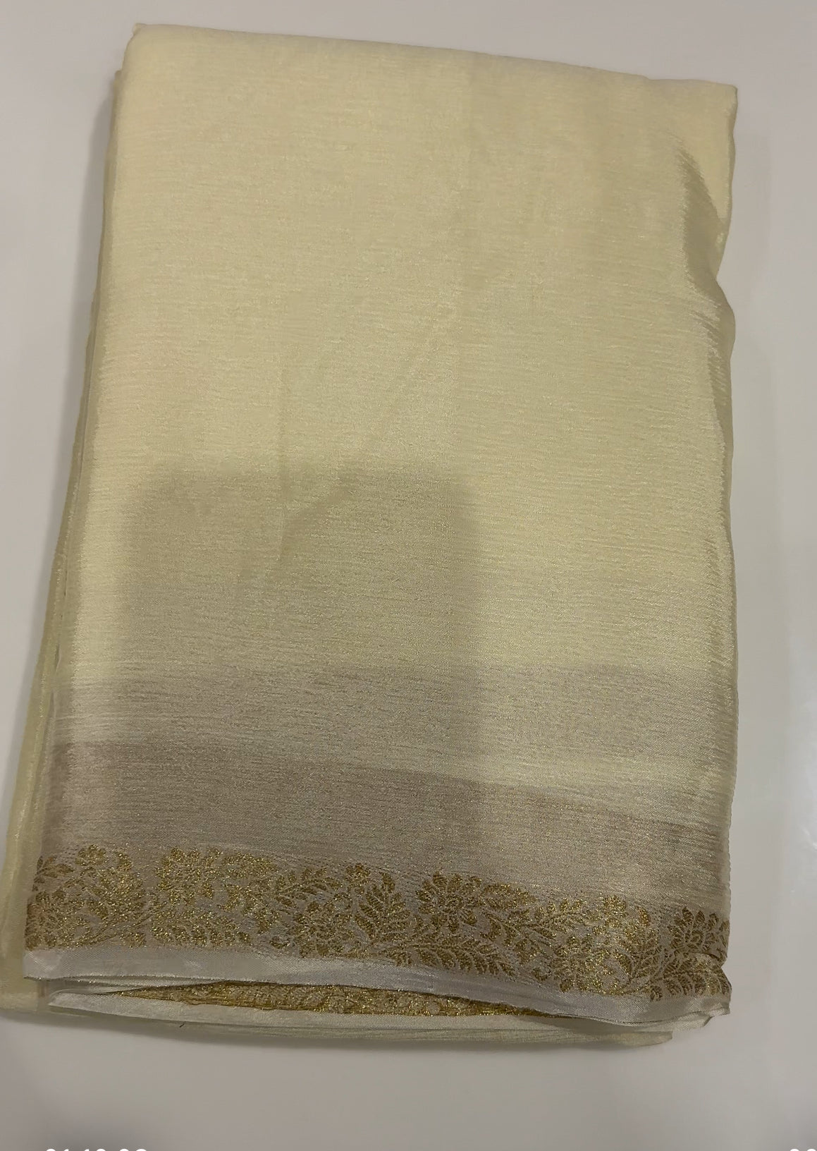 PLATINUM CHIFFON SAREES - IHA 27906