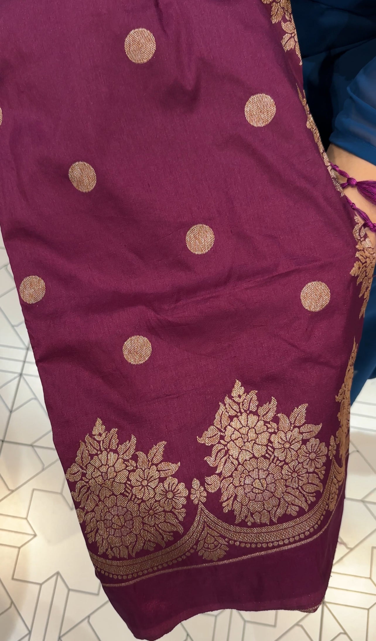 SEMI BANARASI SAREES - IHA 26637