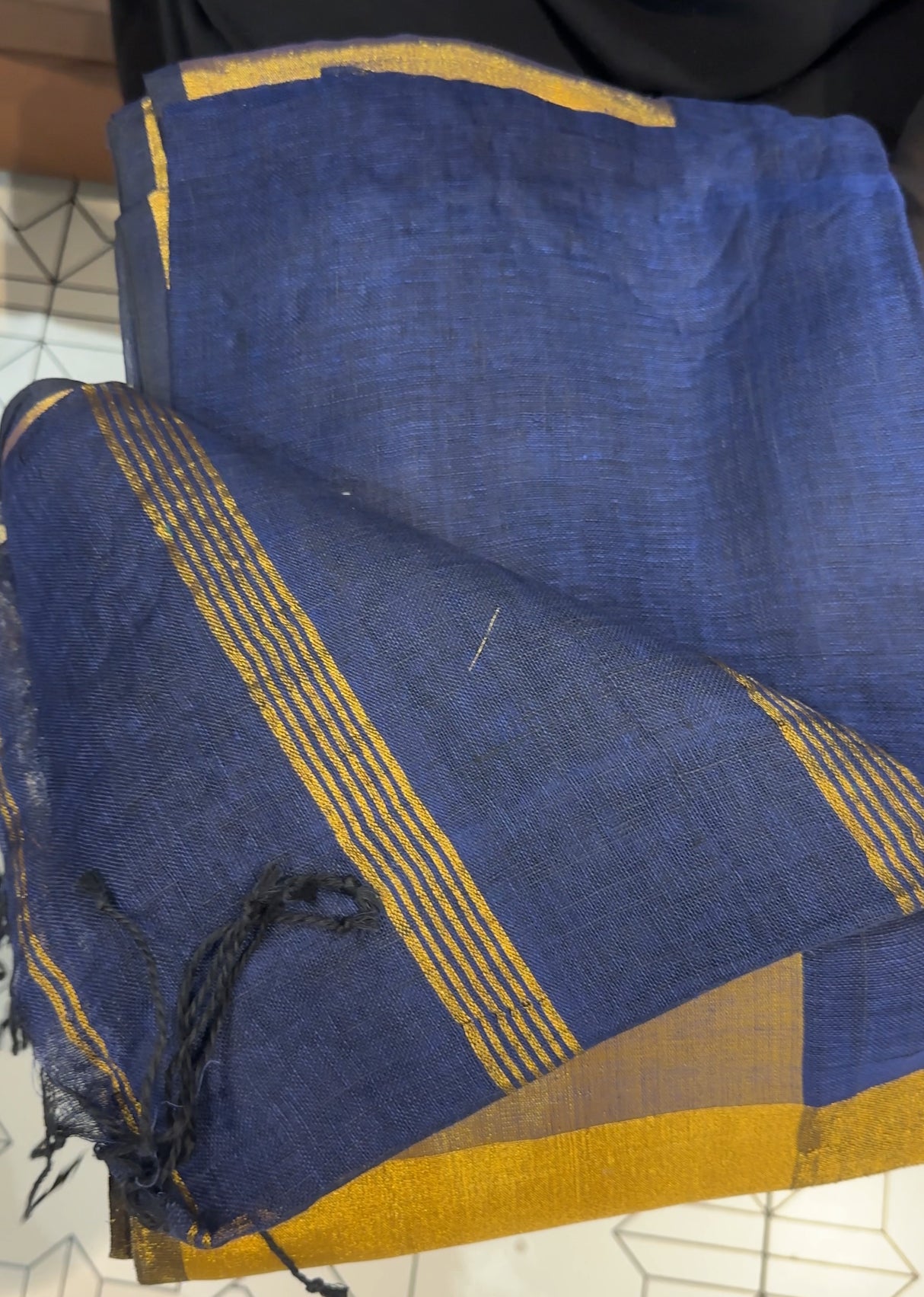 LINEN SAREES - IHA 26283